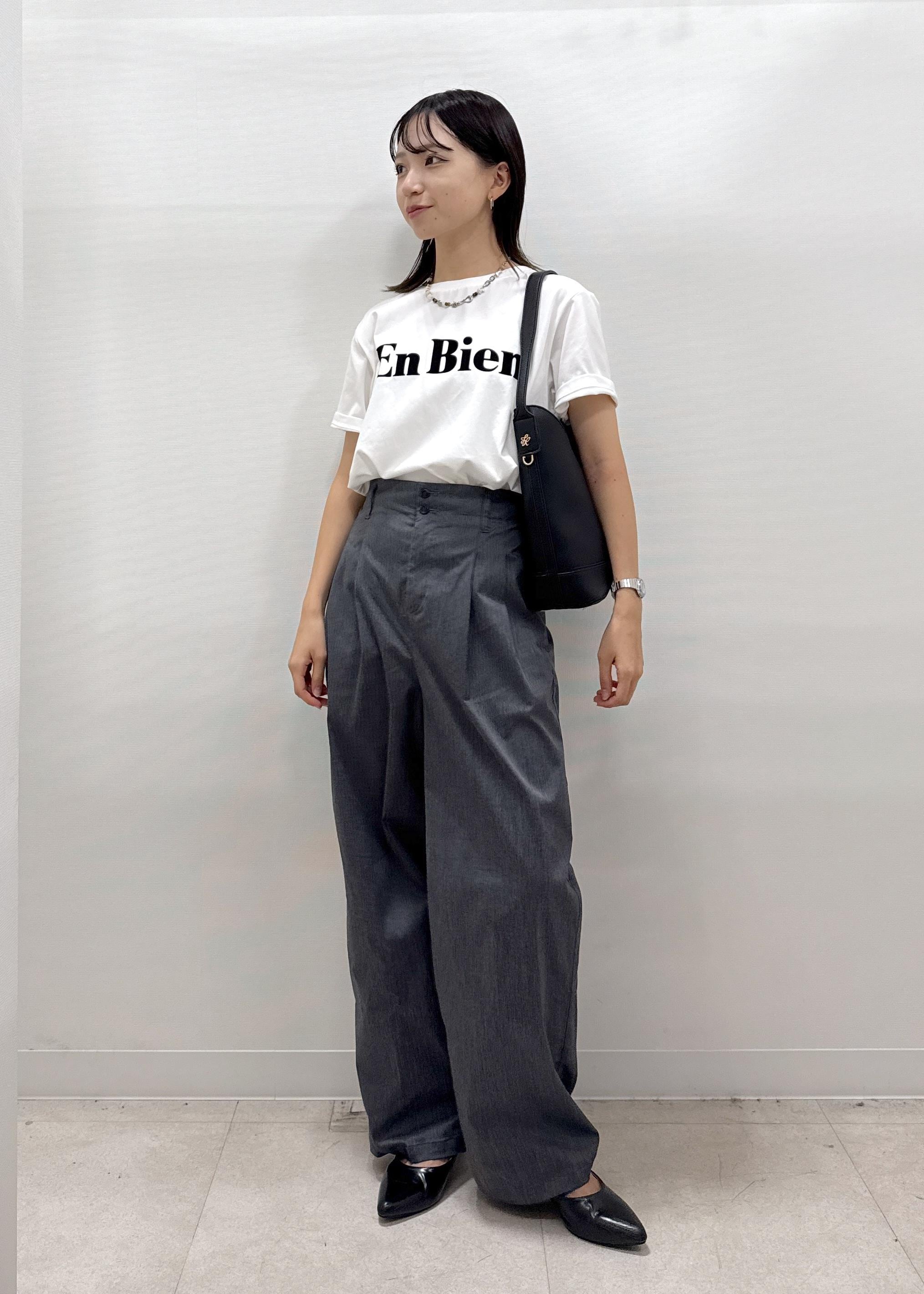 ROPE' PICNICの【UVカット・接触冷感・汗染み加工】フロッキーロゴTシャツを使ったコーディネートを紹介します。｜Rakuten Fashion(楽天ファッション／旧楽天ブランドアベニュー)6117240