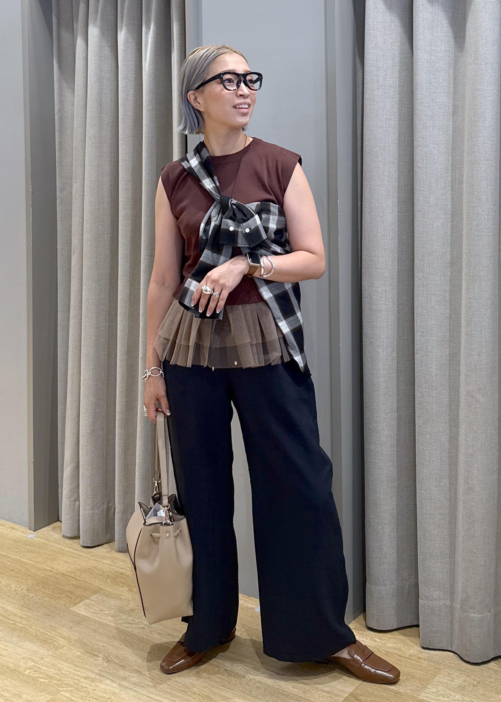 ROPE' PICNICのチュールドッキングプルオーバーを使ったコーディネートを紹介します。｜Rakuten Fashion(楽天ファッション／旧楽天ブランドアベニュー)6117242