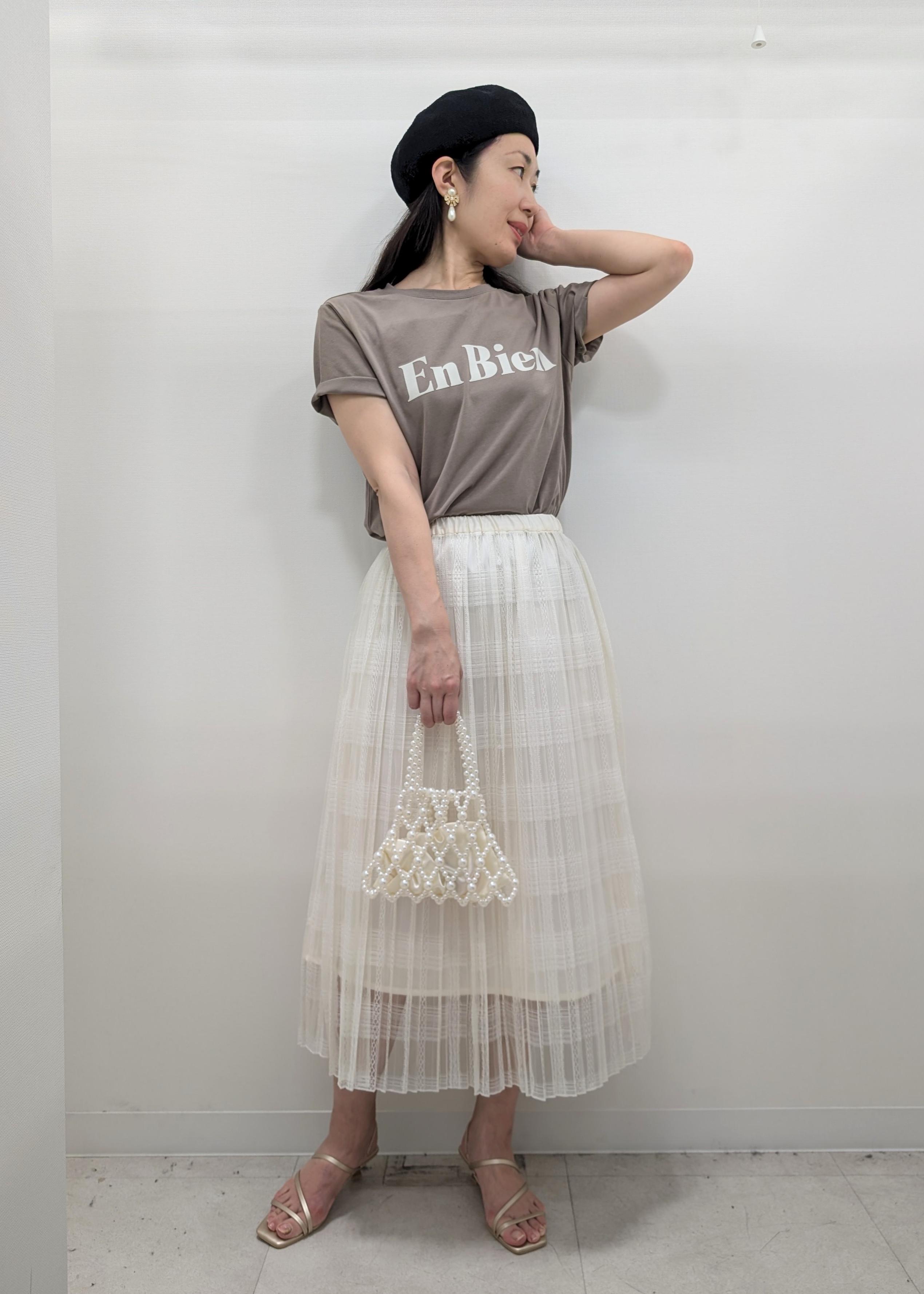 ROPE' PICNICの【UVカット・接触冷感・汗染み加工】フロッキーロゴTシャツを使ったコーディネートを紹介します。｜Rakuten Fashion(楽天ファッション／旧楽天ブランドアベニュー)6117247