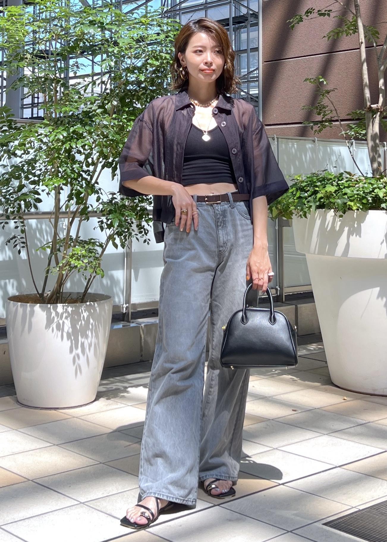 ROPE' PICNICの【接触冷感】ハーフスリーブシアーシャツを使ったコーディネートを紹介します。｜Rakuten Fashion(楽天ファッション／旧楽天ブランドアベニュー)6117248