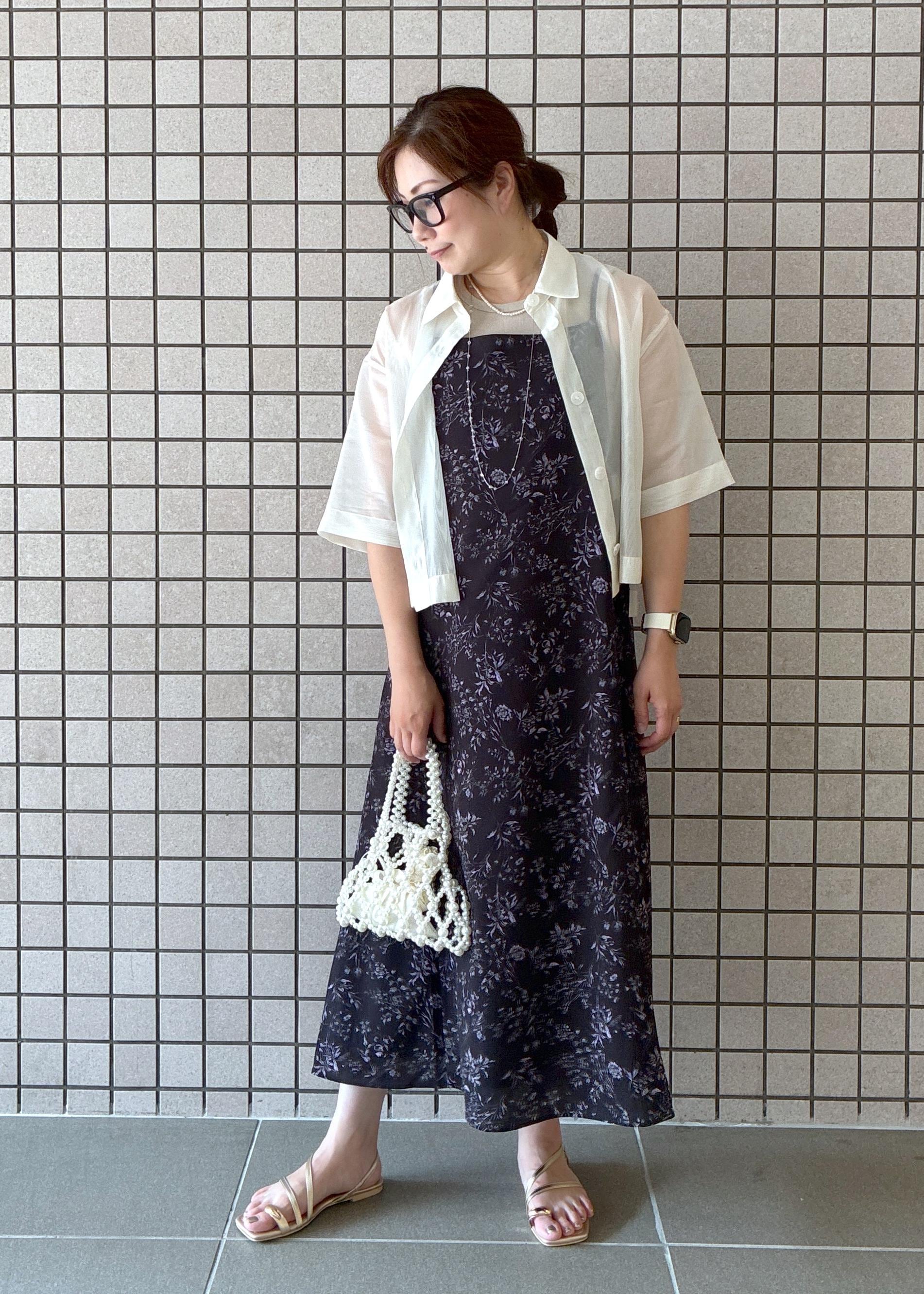 ROPE' PICNICの【接触冷感】ハーフスリーブシアーシャツを使ったコーディネートを紹介します。｜Rakuten Fashion(楽天ファッション／旧楽天ブランドアベニュー)6117258