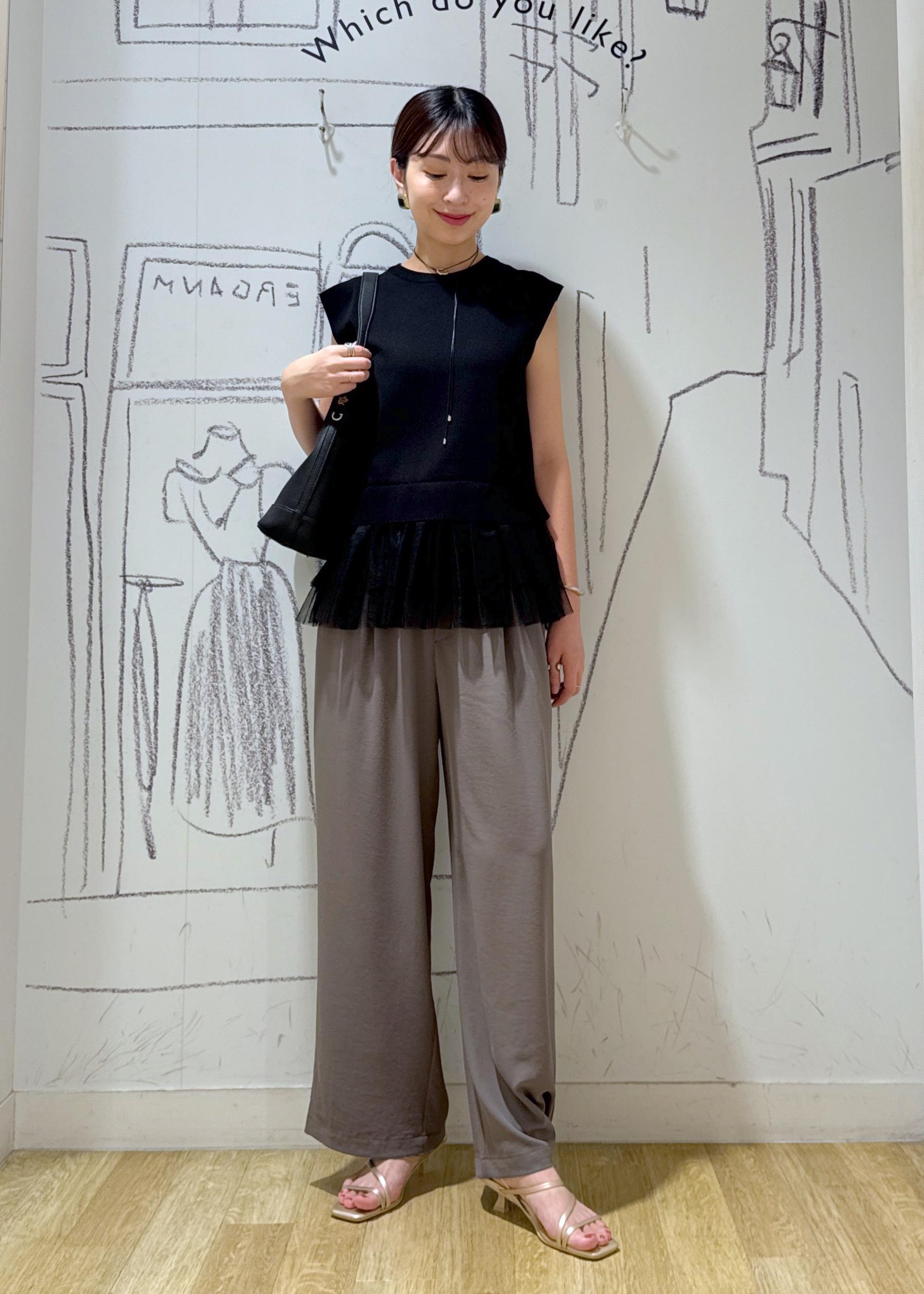 ROPE' PICNICのチュールドッキングプルオーバーを使ったコーディネートを紹介します。｜Rakuten Fashion(楽天ファッション／旧楽天ブランドアベニュー)6117266