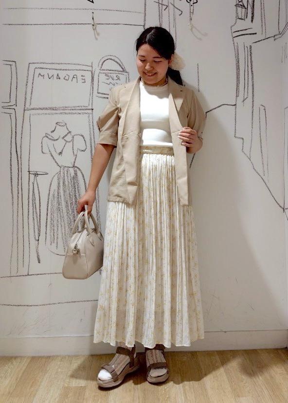 ROPE' PICNICの【UVカット・接触冷感・イージーケア】八方映えニット ゼロスリーブニットプルオーバーを使ったコーディネートを紹介します。｜Rakuten Fashion(楽天ファッション／旧楽天ブランドアベニュー)6117278