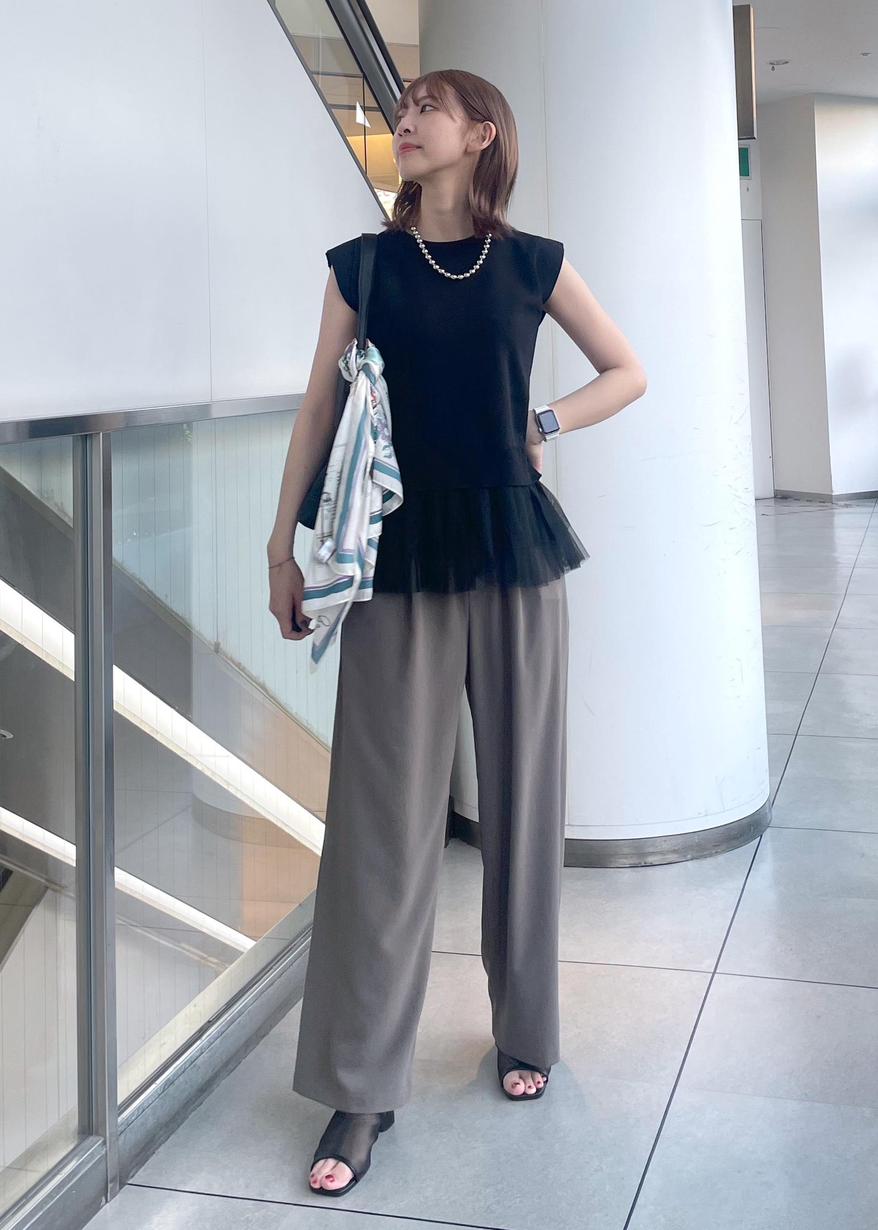 ROPE' PICNICのチュールドッキングプルオーバーを使ったコーディネートを紹介します。｜Rakuten Fashion(楽天ファッション／旧楽天ブランドアベニュー)6117281