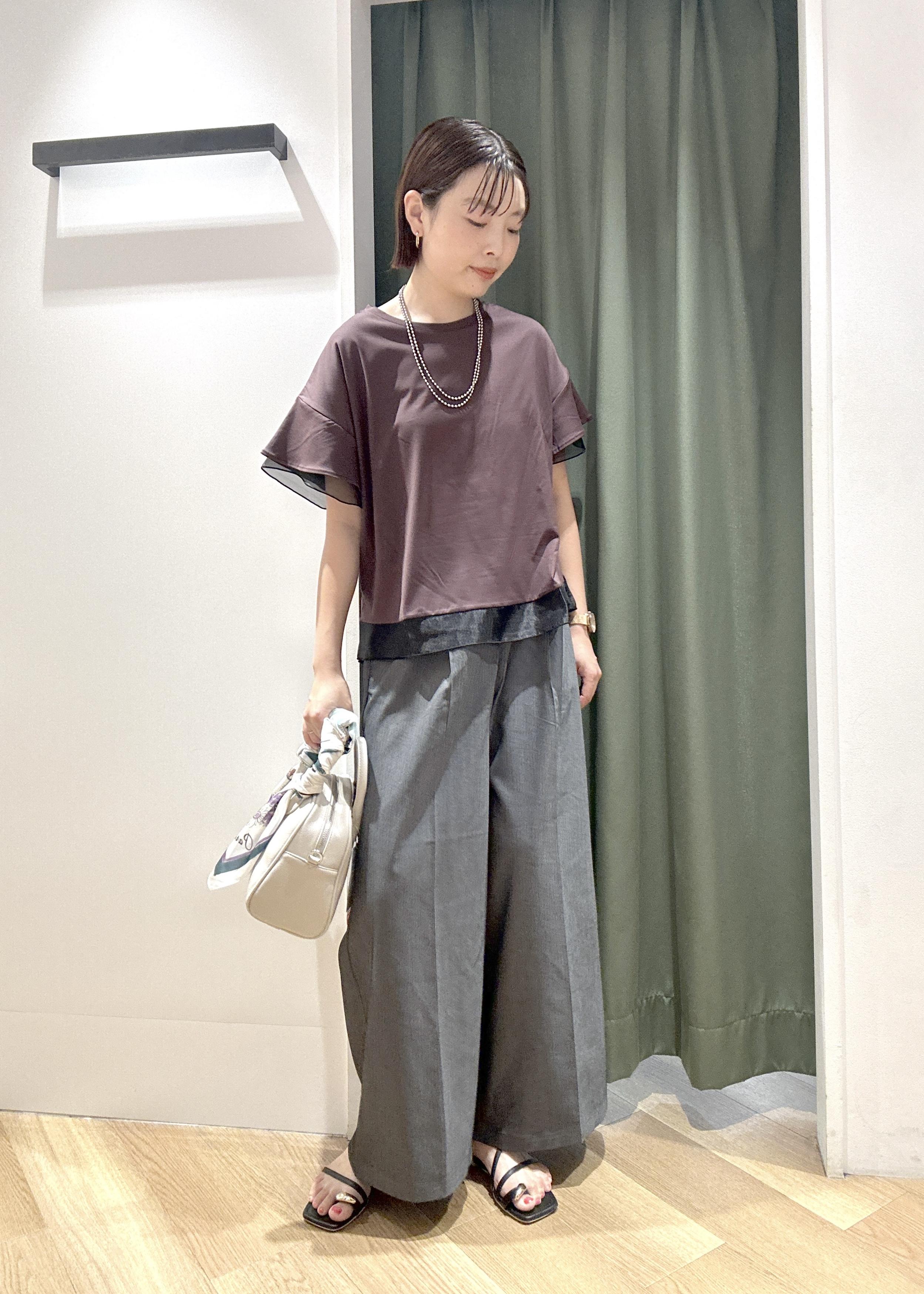 ROPE' PICNICの【UVカット・接触冷感】着丈が選べる70シルケットシアードッキングトップスを使ったコーディネートを紹介します。｜Rakuten Fashion(楽天ファッション／旧楽天ブランドアベニュー)6117304