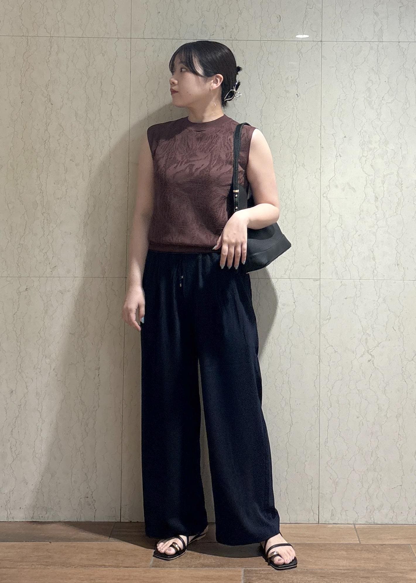 ROPE' PICNICのレーシーフレンチサマーニットを使ったコーディネートを紹介します。｜Rakuten Fashion(楽天ファッション／旧楽天ブランドアベニュー)6117322