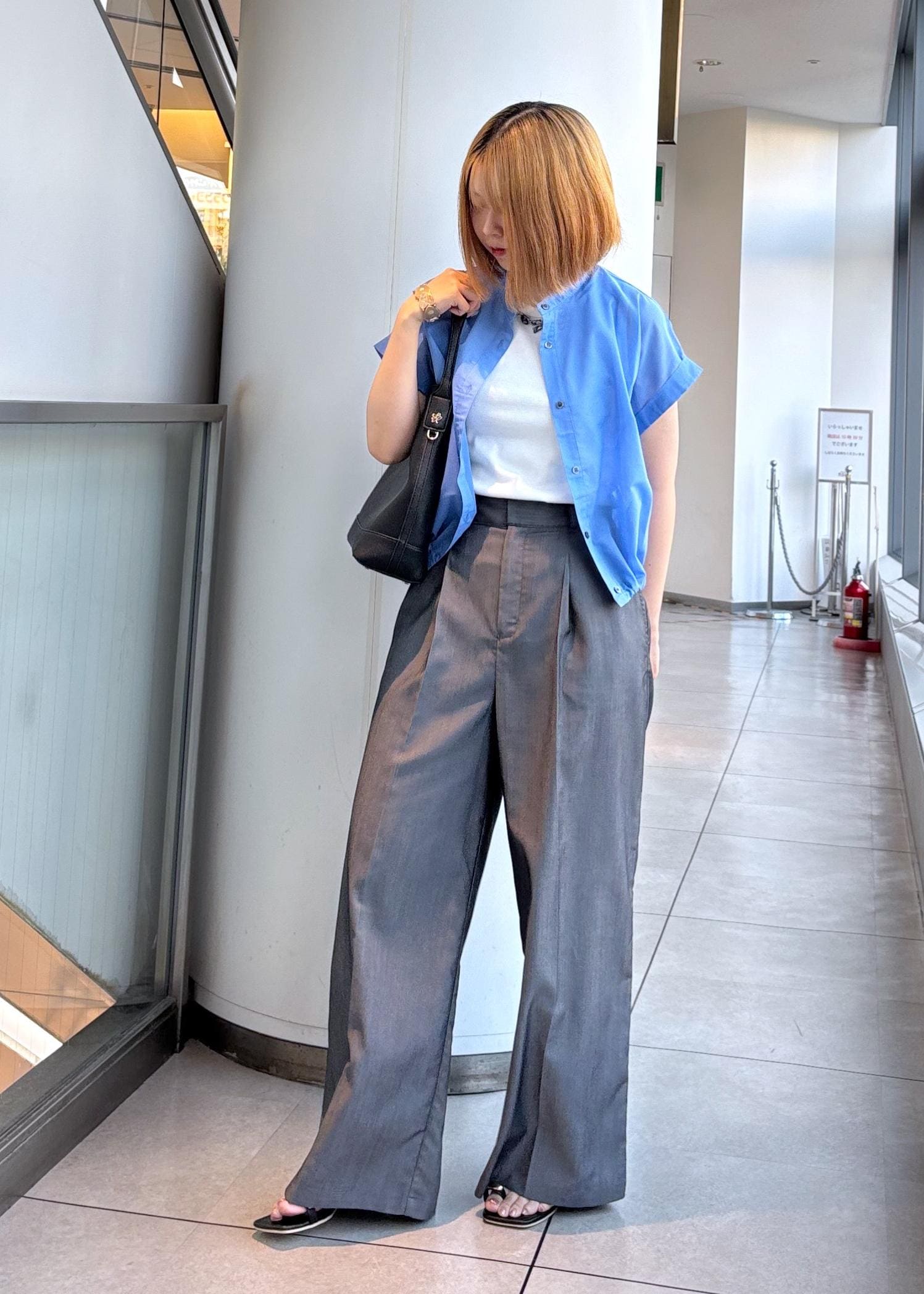 ROPE' PICNICのバルーンヘムシアーシャツを使ったコーディネートを紹介します。｜Rakuten Fashion(楽天ファッション／旧楽天ブランドアベニュー)6117351