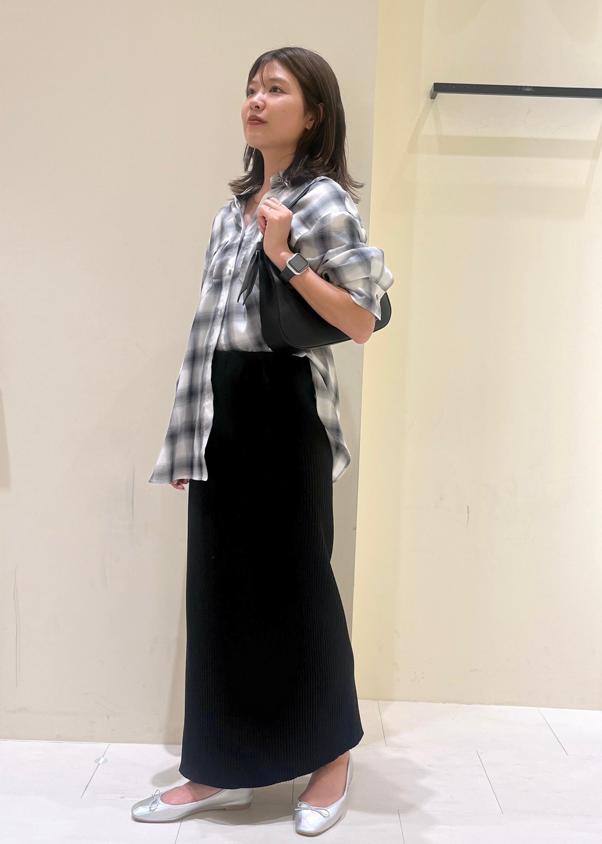 ROPE' PICNICのオンブレチェックシャツ/UVケアを使ったコーディネートを紹介します。｜Rakuten Fashion(楽天ファッション／旧楽天ブランドアベニュー)6117359