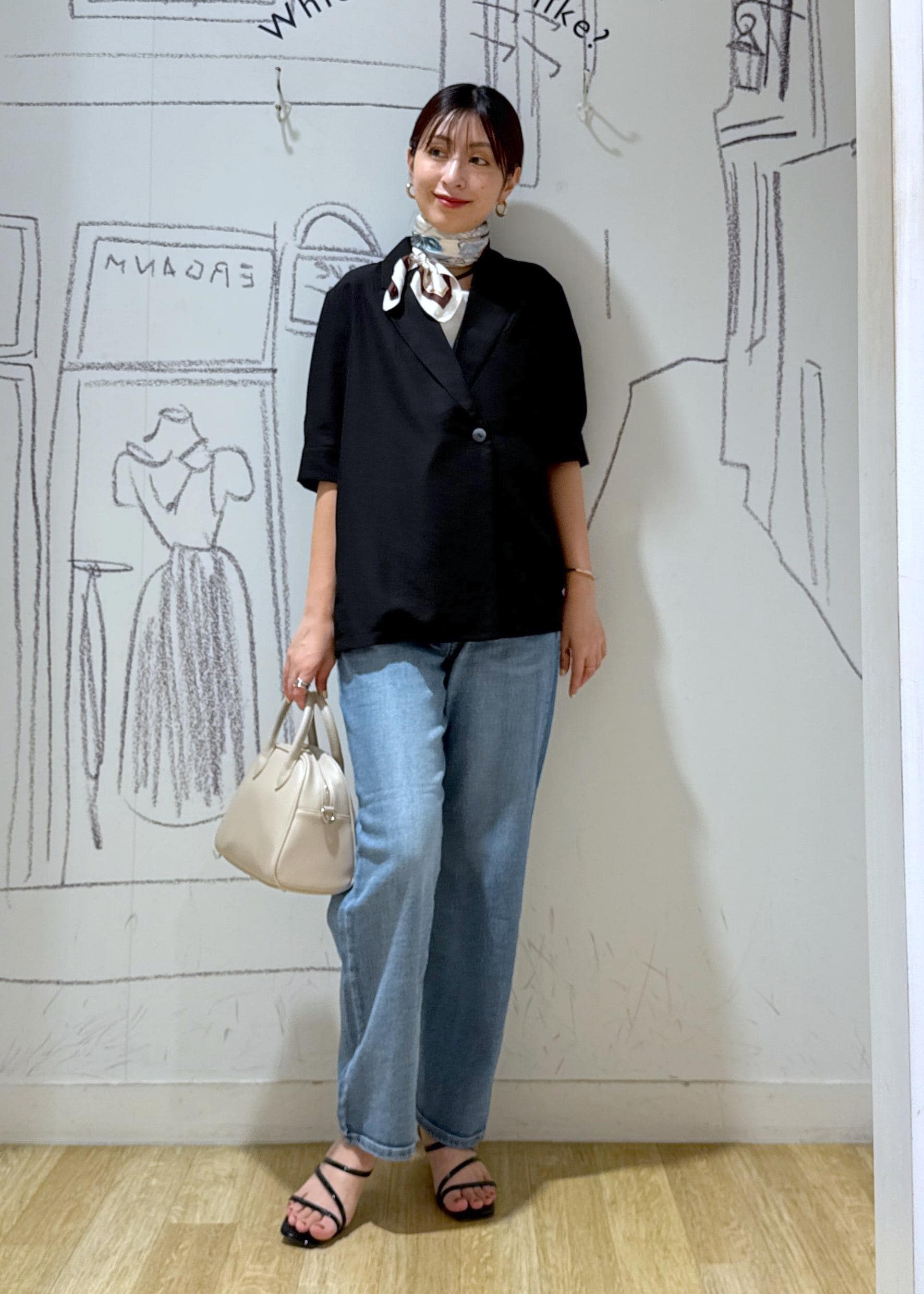 ROPE' PICNICのジャケットライクシャツを使ったコーディネートを紹介します。｜Rakuten Fashion(楽天ファッション／旧楽天ブランドアベニュー)6117395