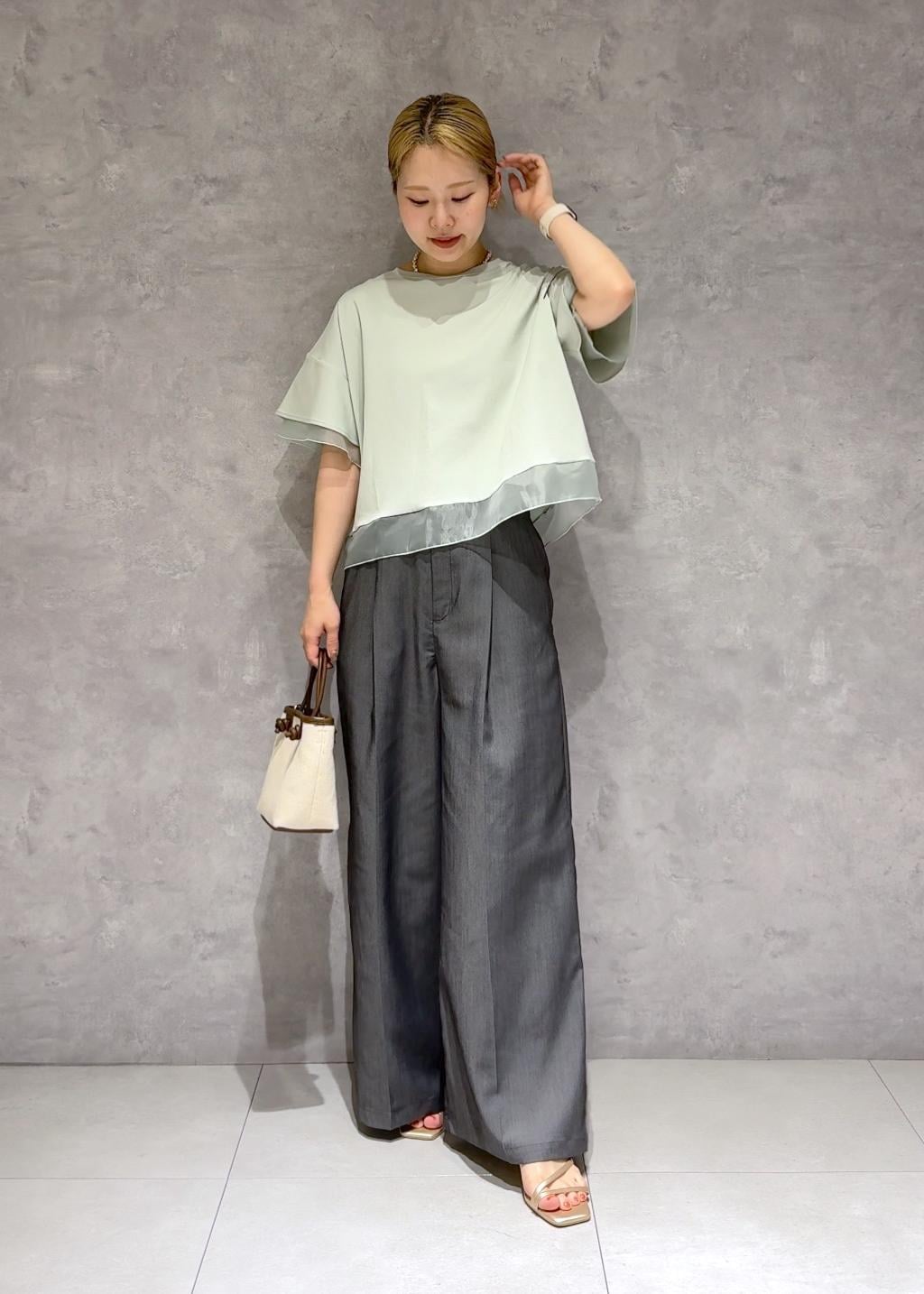 ROPE' PICNICの【UVカット・接触冷感】着丈が選べる70シルケットシアードッキングトップスを使ったコーディネートを紹介します。｜Rakuten Fashion(楽天ファッション／旧楽天ブランドアベニュー)6117399