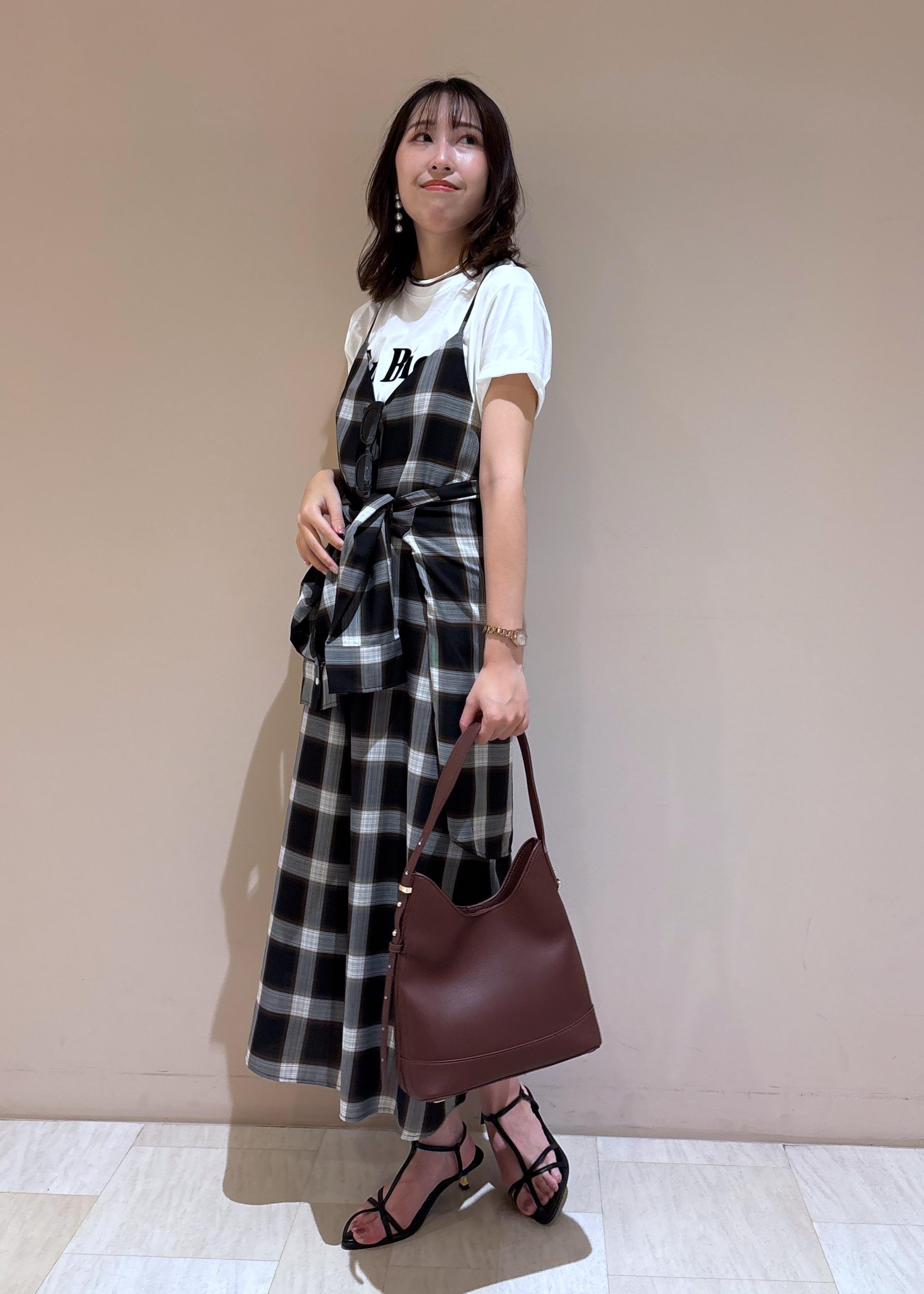 ROPE' PICNICの【UVカット・接触冷感・汗染み加工】フロッキーロゴTシャツを使ったコーディネートを紹介します。｜Rakuten Fashion(楽天ファッション／旧楽天ブランドアベニュー)6117406