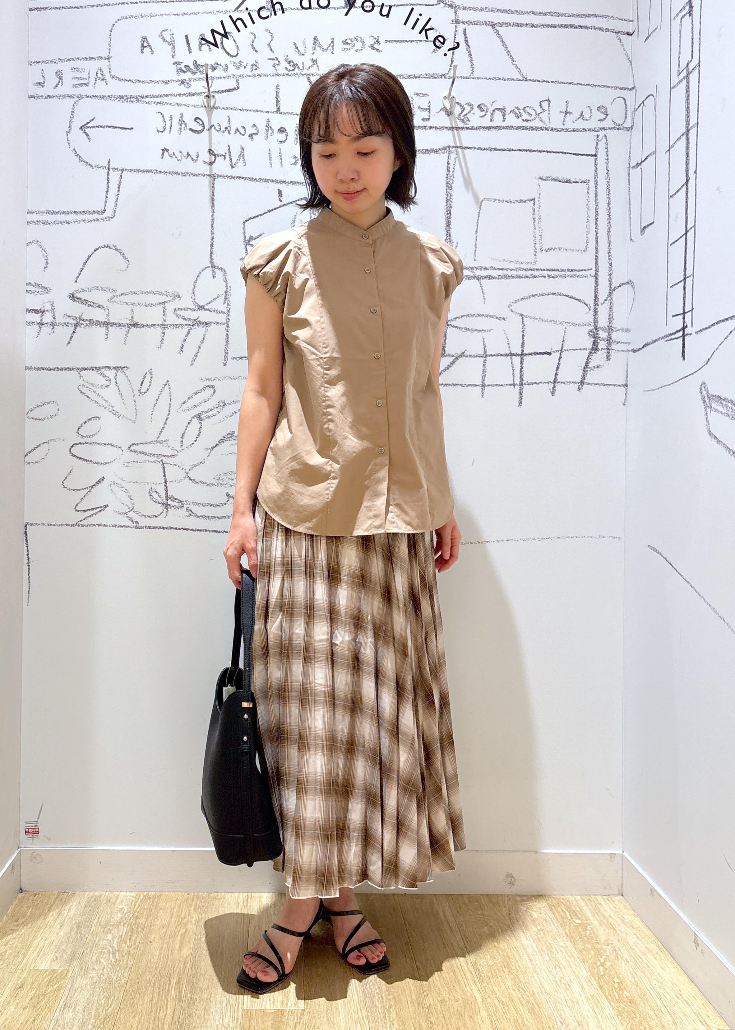 ROPE' PICNICの着丈が選べるバルーンスリーブシャツブラウス/イージーケアを使ったコーディネートを紹介します。｜Rakuten Fashion(楽天ファッション／旧楽天ブランドアベニュー)6117407