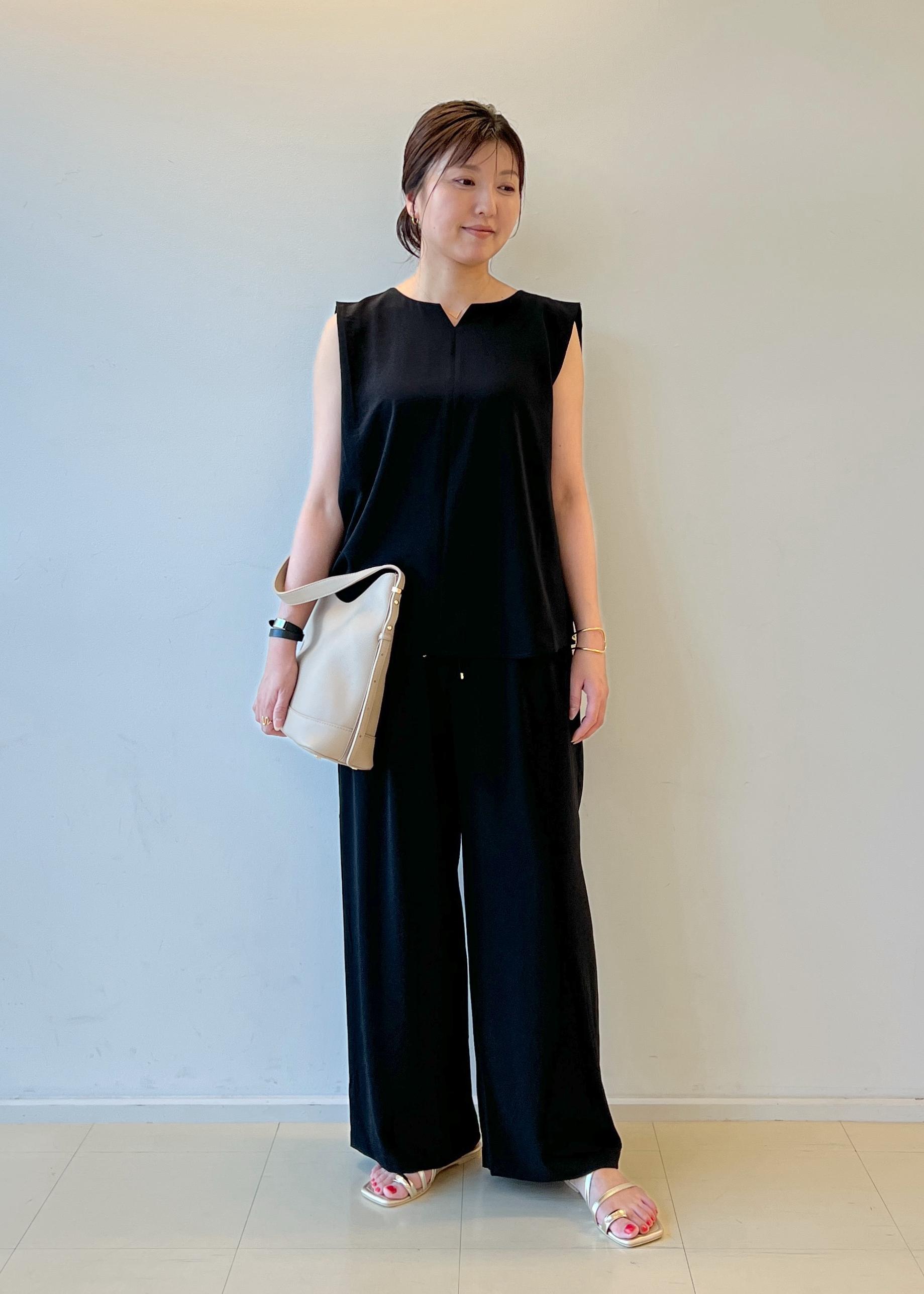 ROPE' PICNICのジョーゼット肩タックブラウス/セットアップ対応を使ったコーディネートを紹介します。｜Rakuten Fashion(楽天ファッション／旧楽天ブランドアベニュー)6117409