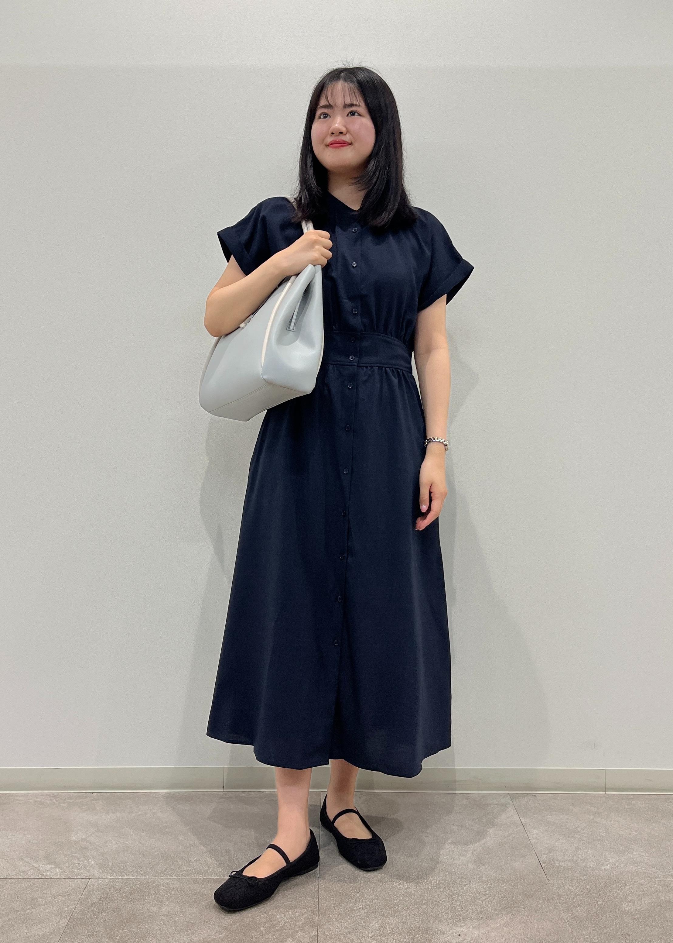 ROPE' PICNICのフレンチドルマンワンピースを使ったコーディネートを紹介します。｜Rakuten Fashion(楽天ファッション／旧楽天ブランドアベニュー)6117456
