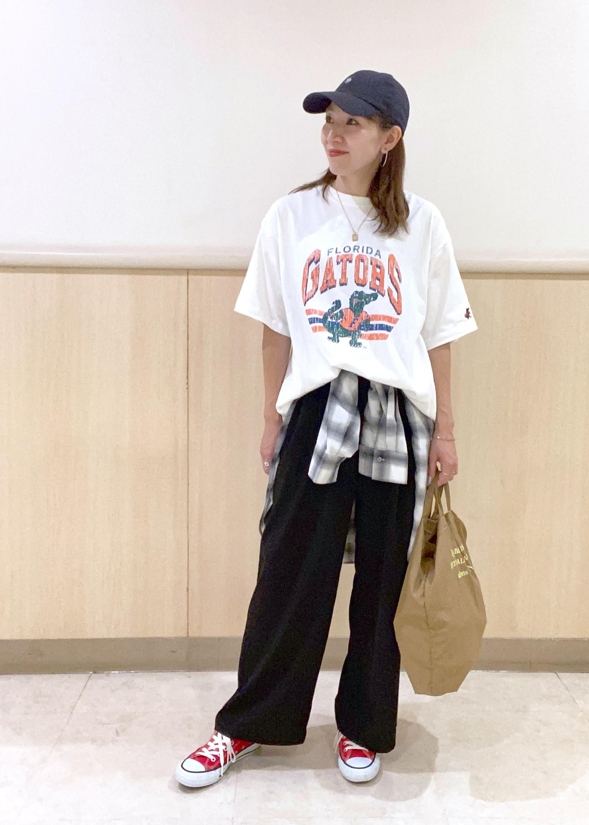 ROPE' PICNICの【DISCUS ATHLETIC/ディスカスアスレチック】オーバーサイズU.S.カレッジTシャツを使ったコーディネートを紹介します。｜Rakuten Fashion(楽天ファッション／旧楽天ブランドアベニュー)6117462