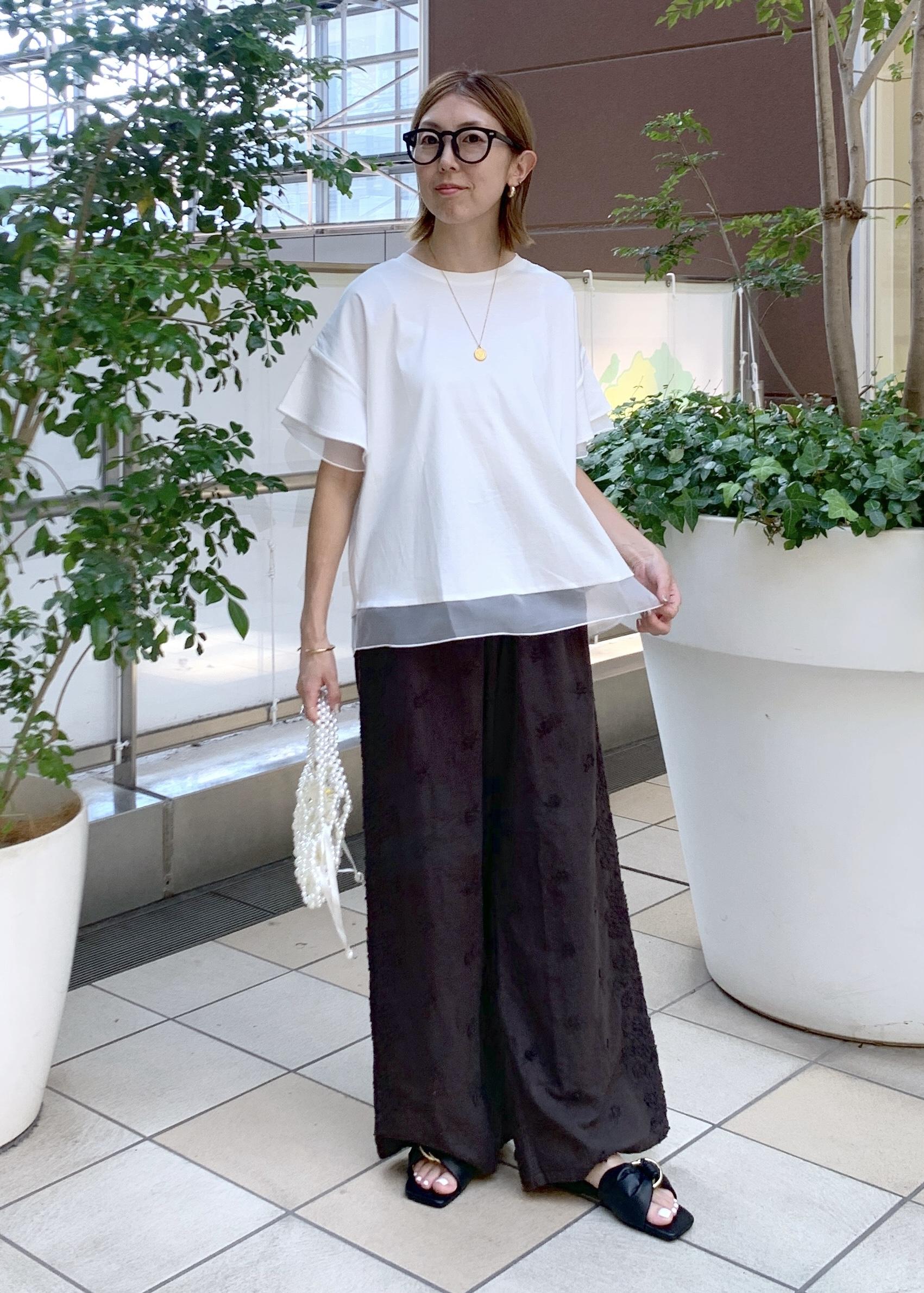 ROPE' PICNICの【UVカット・接触冷感】着丈が選べる70シルケットシアードッキングトップスを使ったコーディネートを紹介します。｜Rakuten Fashion(楽天ファッション／旧楽天ブランドアベニュー)6117578