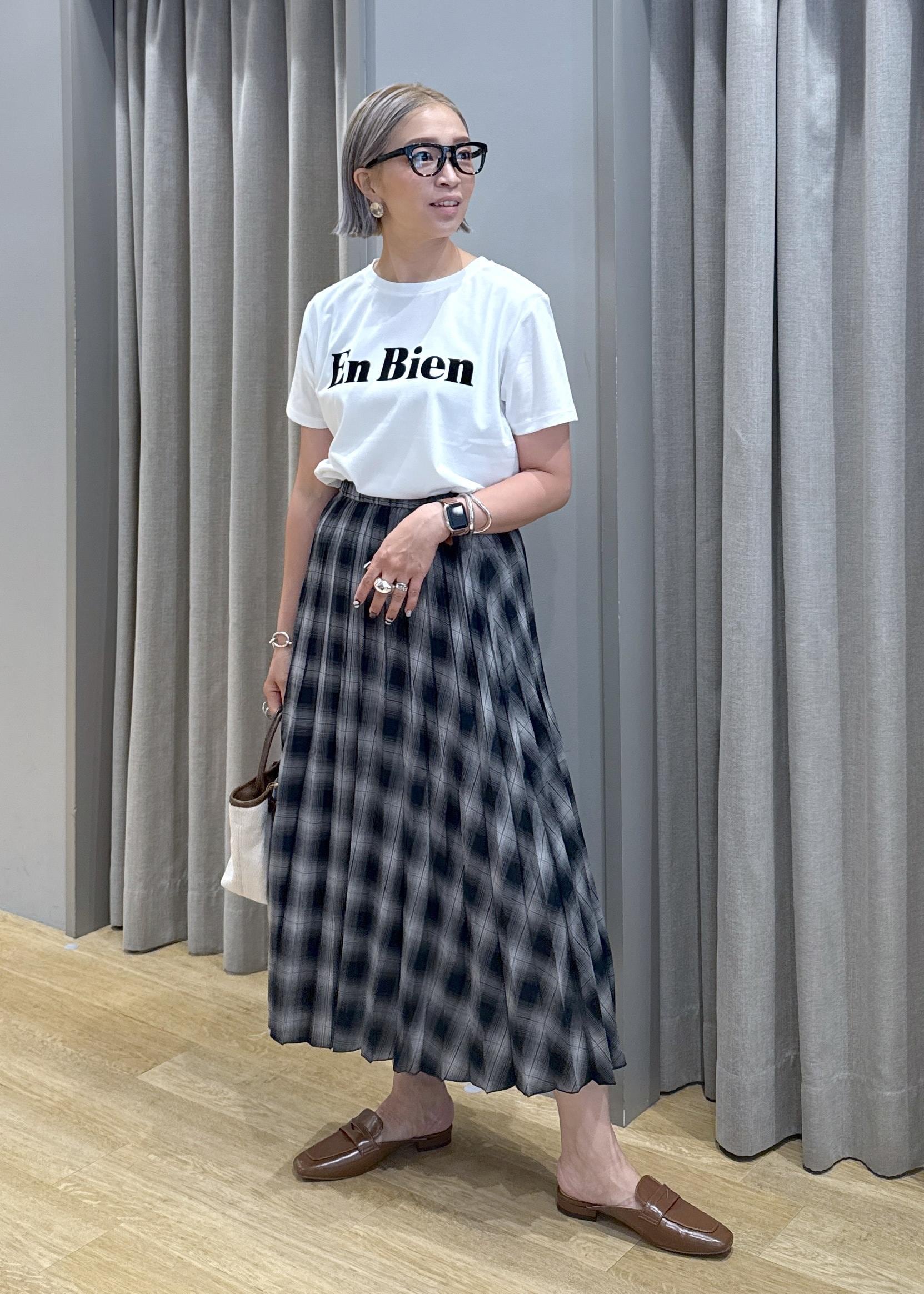 ROPE' PICNICの【UVカット・接触冷感・汗染み加工】フロッキーロゴTシャツを使ったコーディネートを紹介します。｜Rakuten Fashion(楽天ファッション／旧楽天ブランドアベニュー)6117593