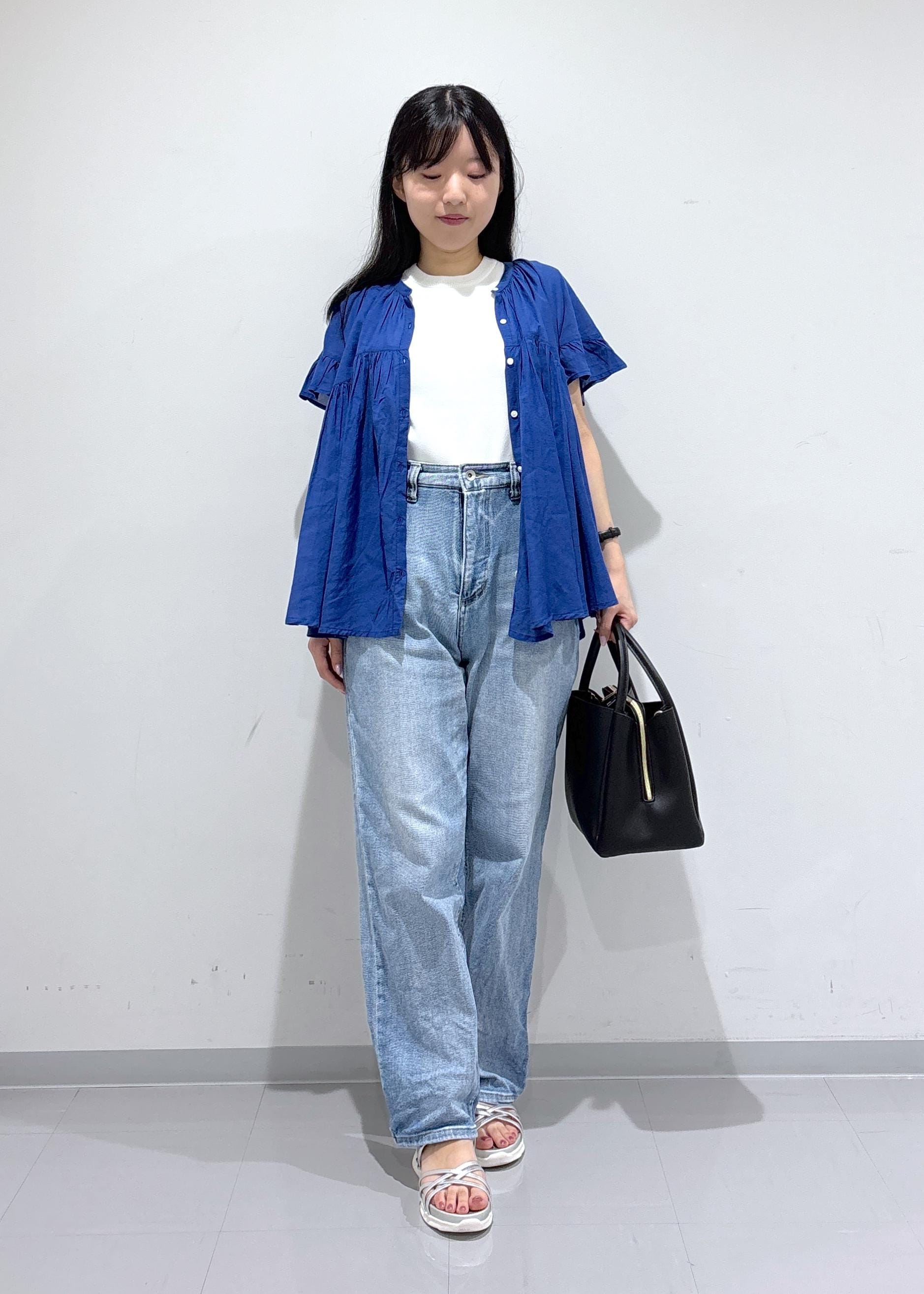 ROPE' PICNICのコットンボイルギャザーブラウス/リンクコーデを使ったコーディネートを紹介します。｜Rakuten Fashion(楽天ファッション／旧楽天ブランドアベニュー)6117610