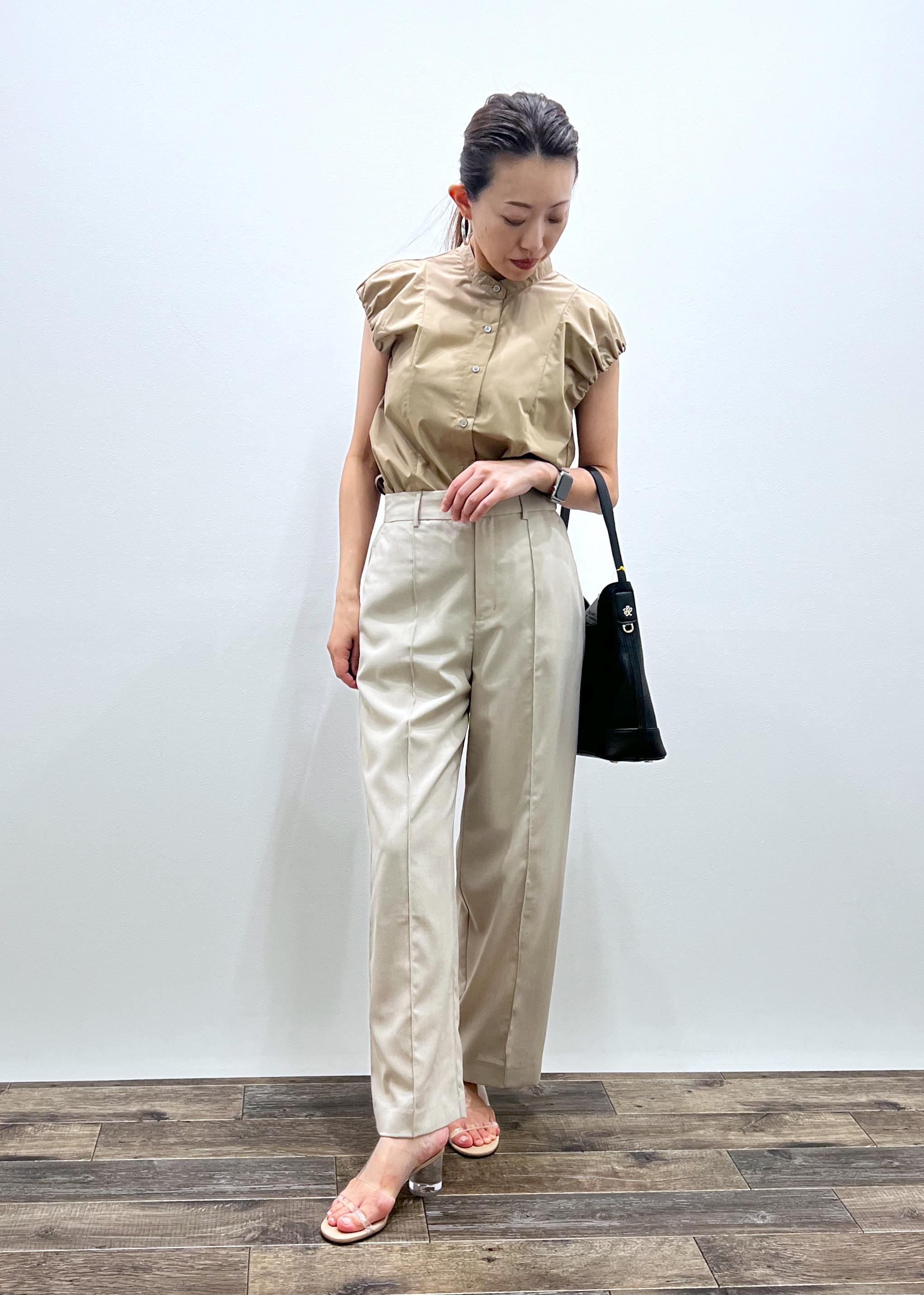 ROPE' PICNICの着丈が選べるバルーンスリーブシャツブラウス/イージーケアを使ったコーディネートを紹介します。｜Rakuten Fashion(楽天ファッション／旧楽天ブランドアベニュー)6117539