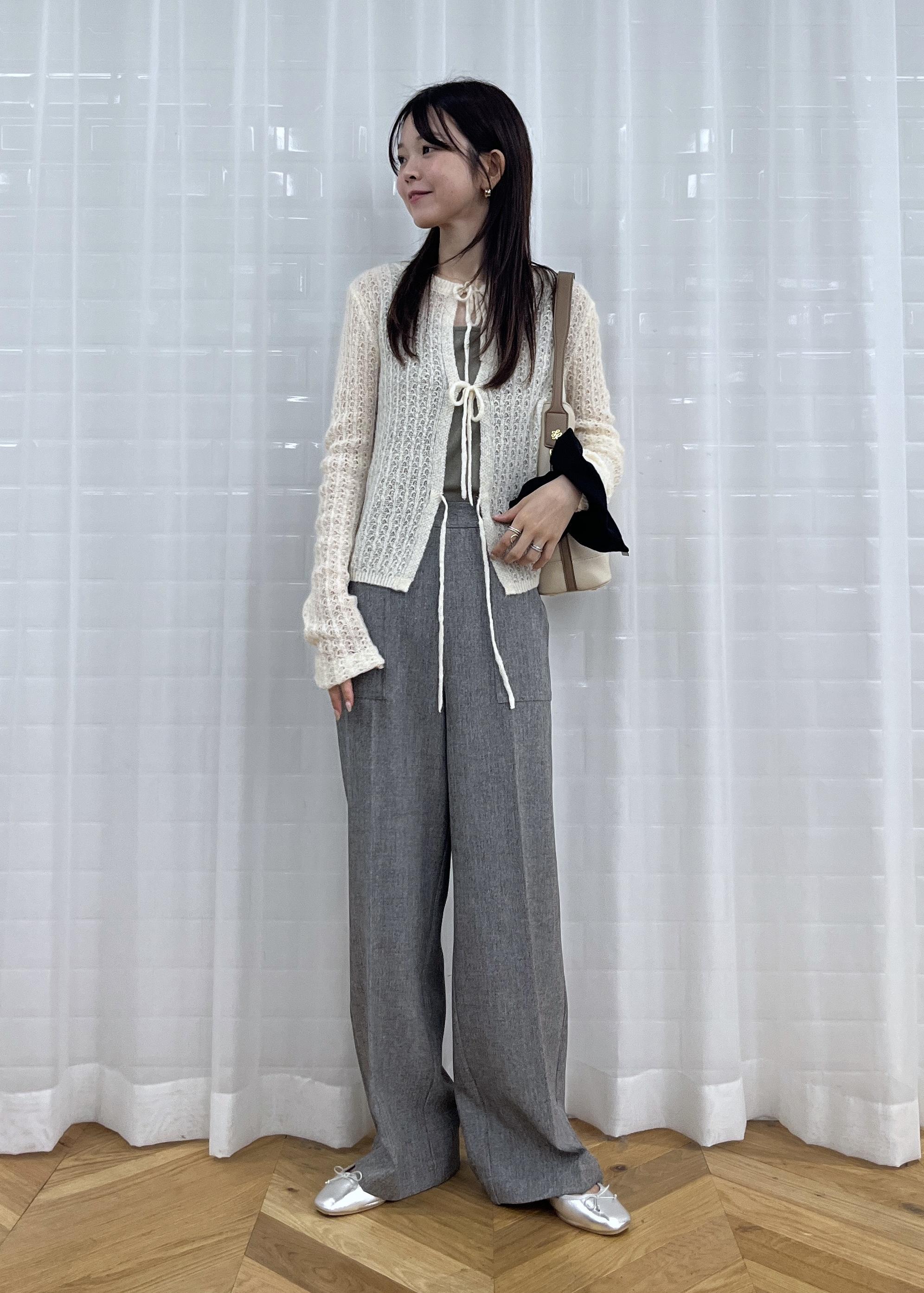 ROPE' PICNICのレース編みメッシュニットカーディガンを使ったコーディネートを紹介します。｜Rakuten Fashion(楽天ファッション／旧楽天ブランドアベニュー)6117642