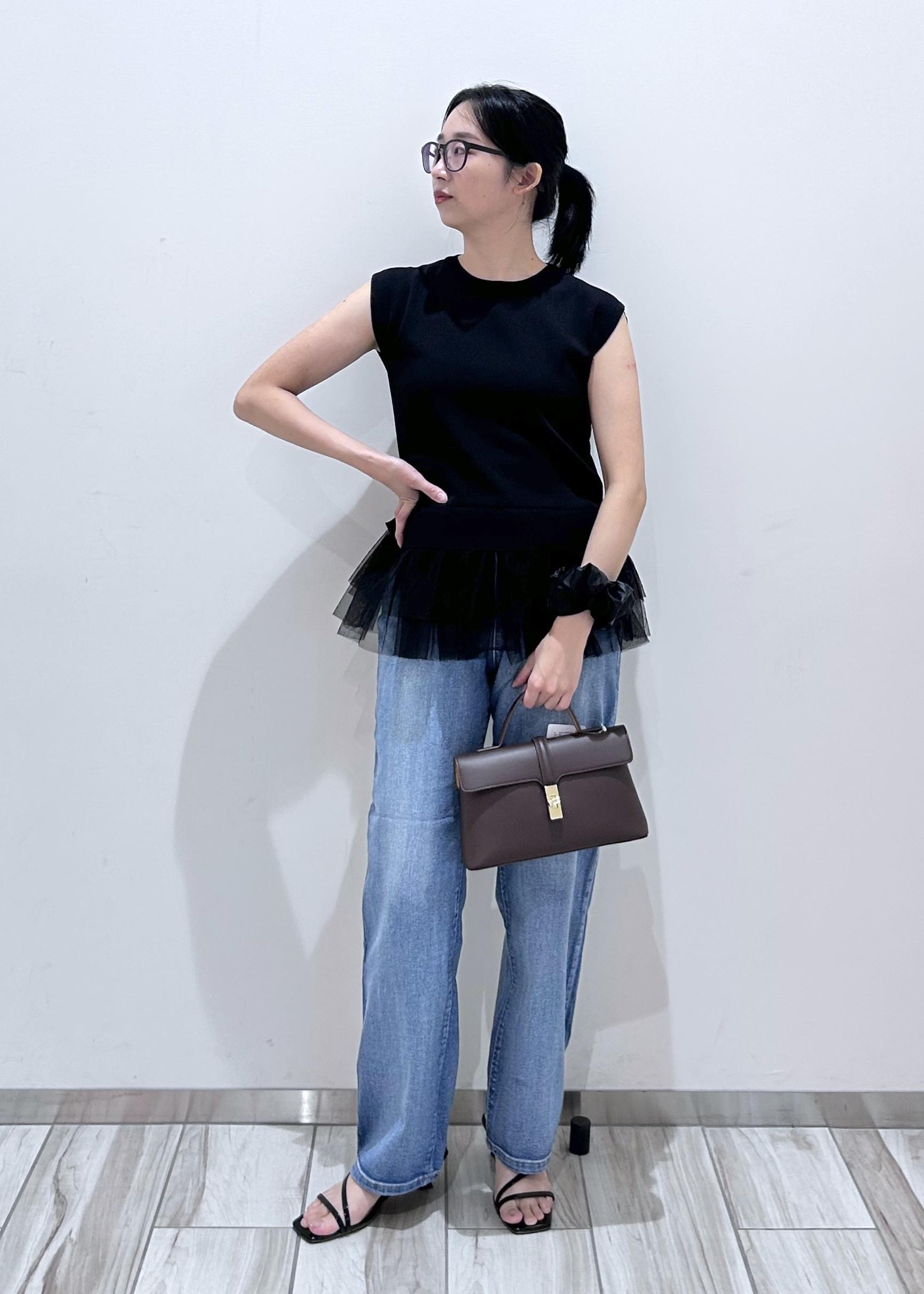 ROPE' PICNICのチュールドッキングプルオーバーを使ったコーディネートを紹介します。｜Rakuten Fashion(楽天ファッション／旧楽天ブランドアベニュー)6117647