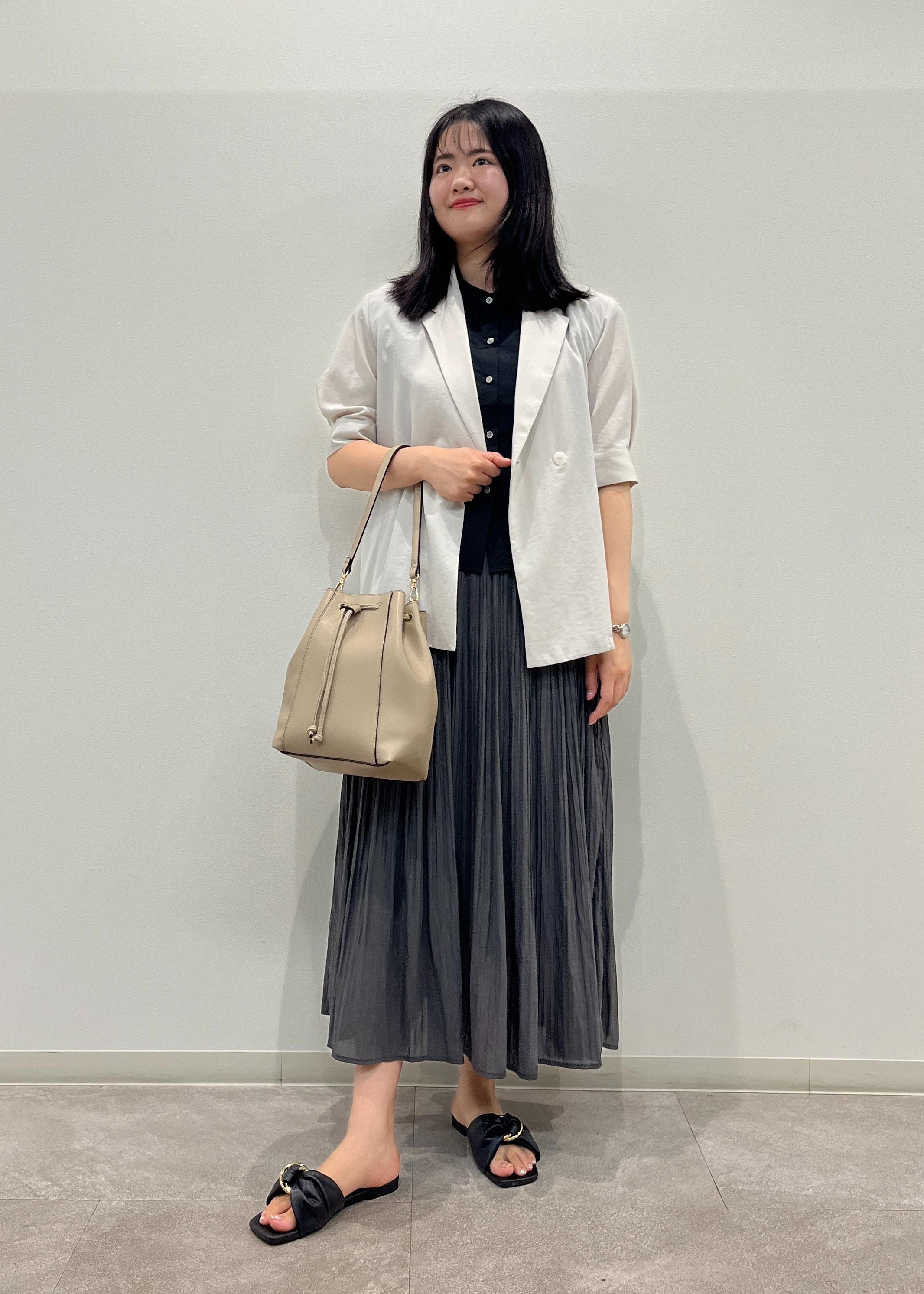 ROPE' PICNICの着丈が選べるバルーンスリーブシャツブラウス/イージーケアを使ったコーディネートを紹介します。｜Rakuten Fashion(楽天ファッション／旧楽天ブランドアベニュー)6117654