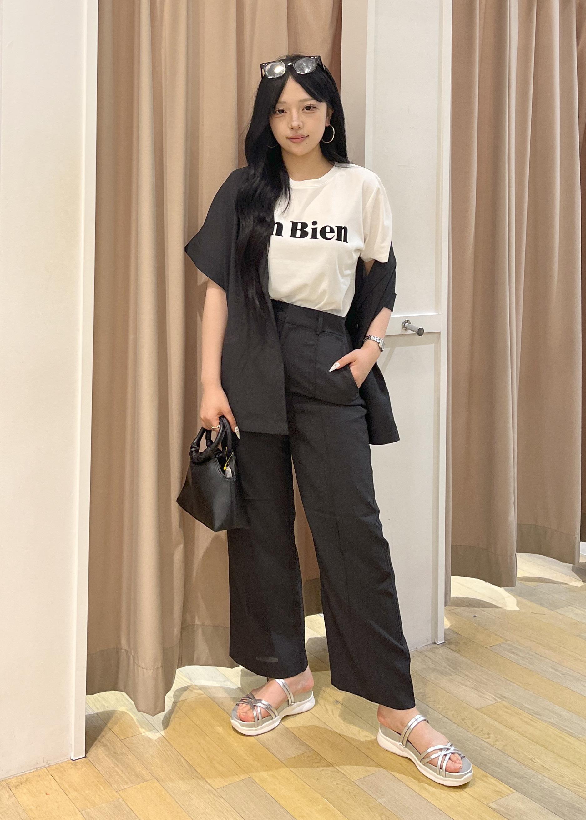 ROPE' PICNICの【UVカット・接触冷感・汗染み加工】フロッキーロゴTシャツを使ったコーディネートを紹介します。｜Rakuten Fashion(楽天ファッション／旧楽天ブランドアベニュー)6117656