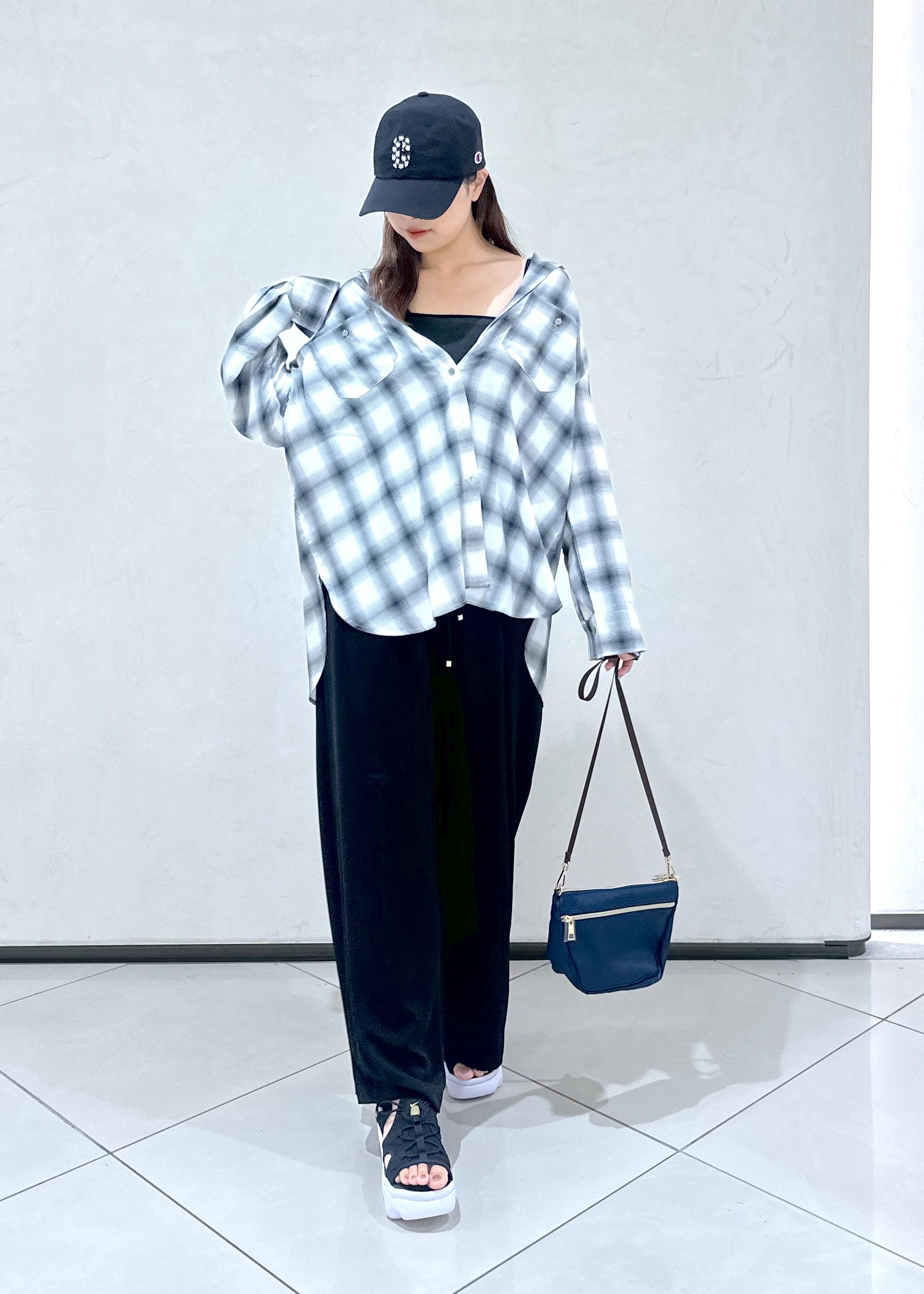 ROPE' PICNICのオンブレチェックシャツ/UVケアを使ったコーディネートを紹介します。｜Rakuten Fashion(楽天ファッション／旧楽天ブランドアベニュー)6117682