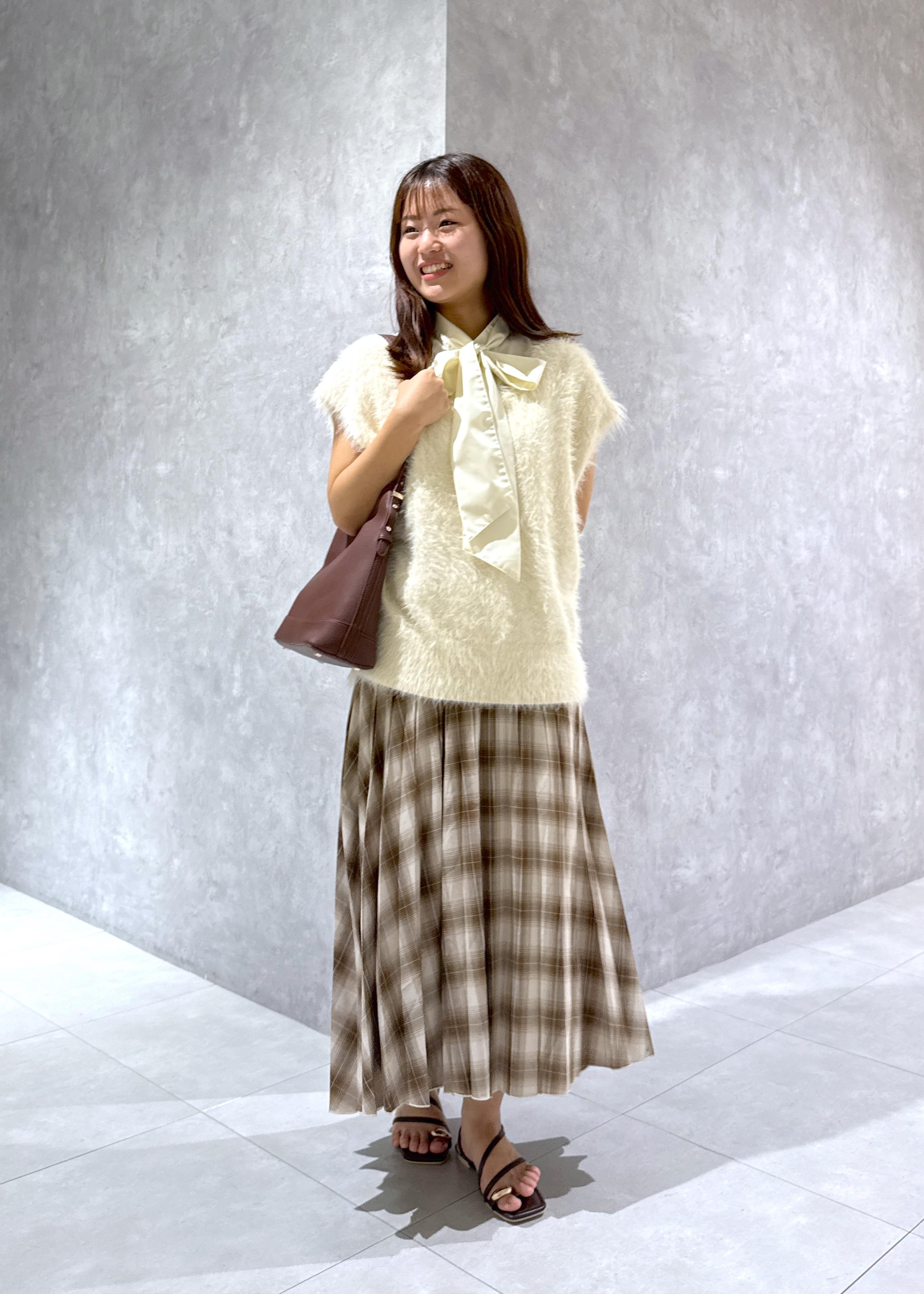 ROPE' PICNICの【防シワ】リボンフレンチスリーブシャツを使ったコーディネートを紹介します。｜Rakuten Fashion(楽天ファッション／旧楽天ブランドアベニュー)6117693
