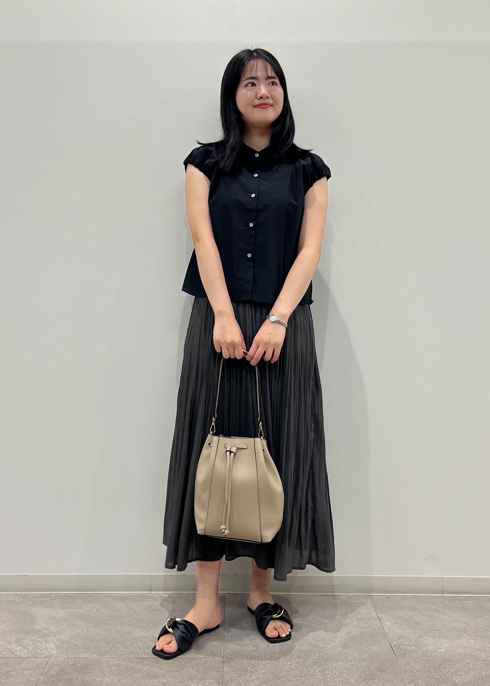 ROPE' PICNICの着丈が選べるバルーンスリーブシャツブラウス/イージーケアを使ったコーディネートを紹介します。｜Rakuten Fashion(楽天ファッション／旧楽天ブランドアベニュー)6117695