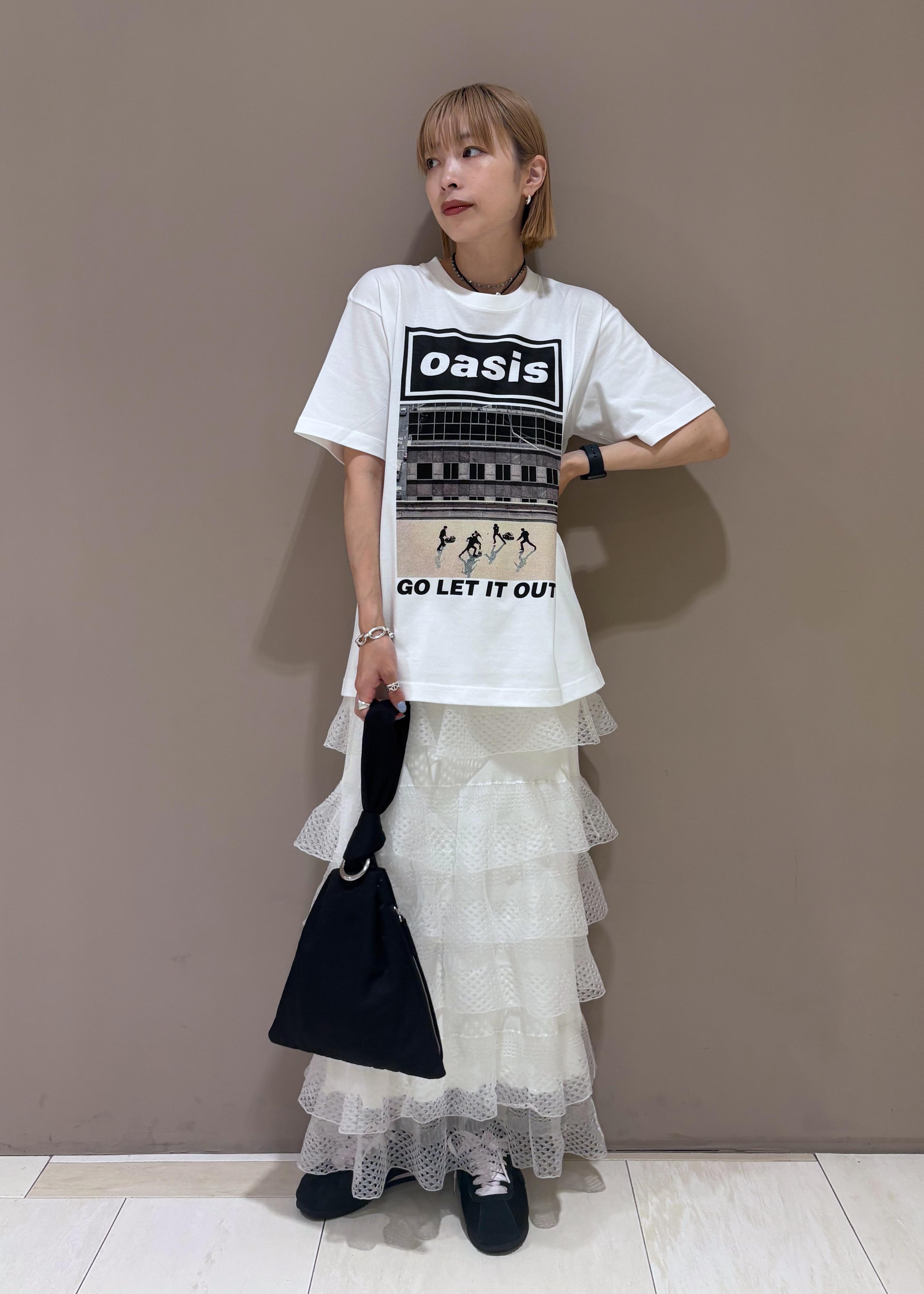 ADAM ET ROPE' | シアーフリルスカート | Rakuten Fashion(楽天