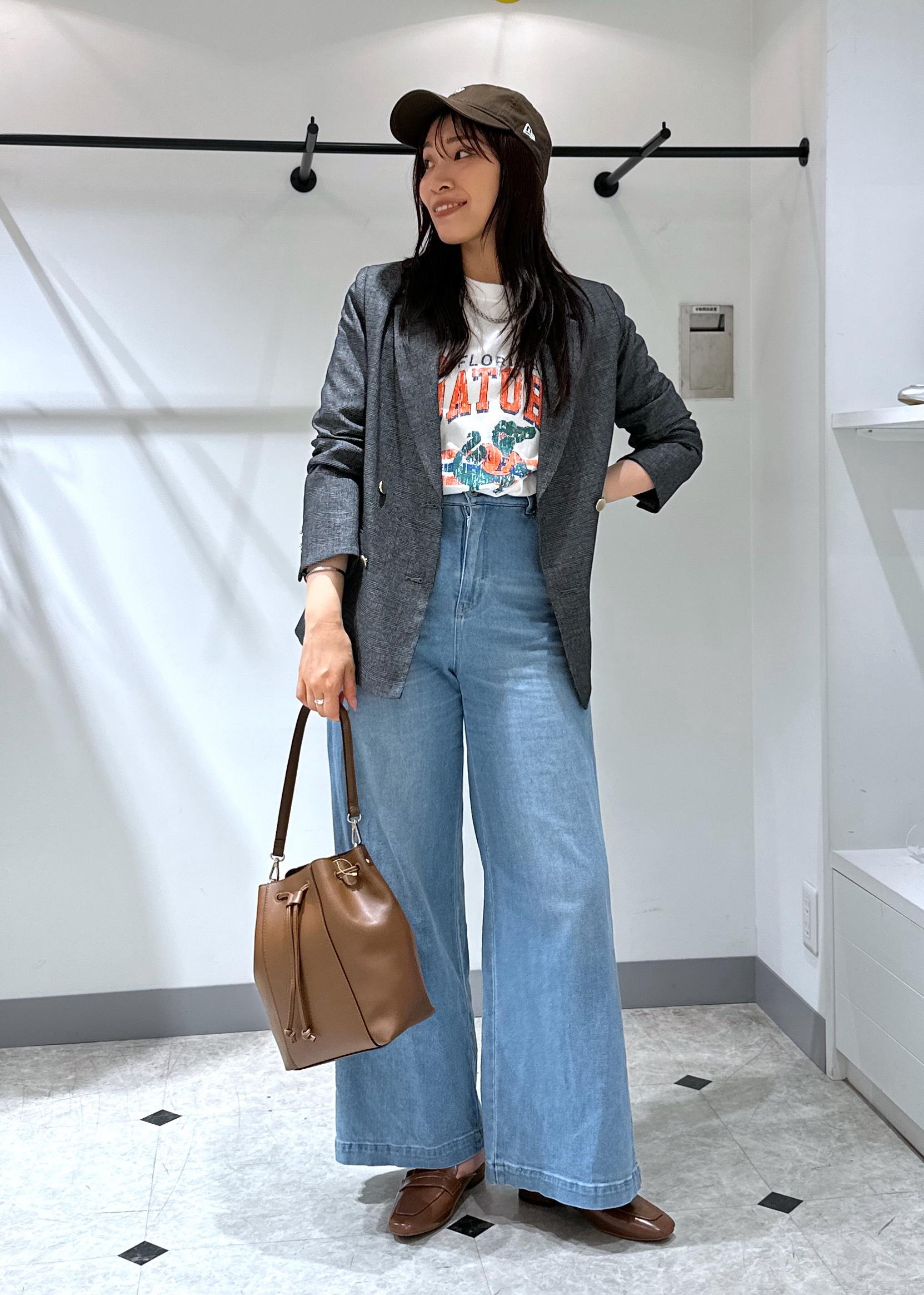 ROPE' PICNICの【DISCUS ATHLETIC/ディスカスアスレチック】オーバーサイズU.S.カレッジTシャツを使ったコーディネートを紹介します。｜Rakuten Fashion(楽天ファッション／旧楽天ブランドアベニュー)6142391