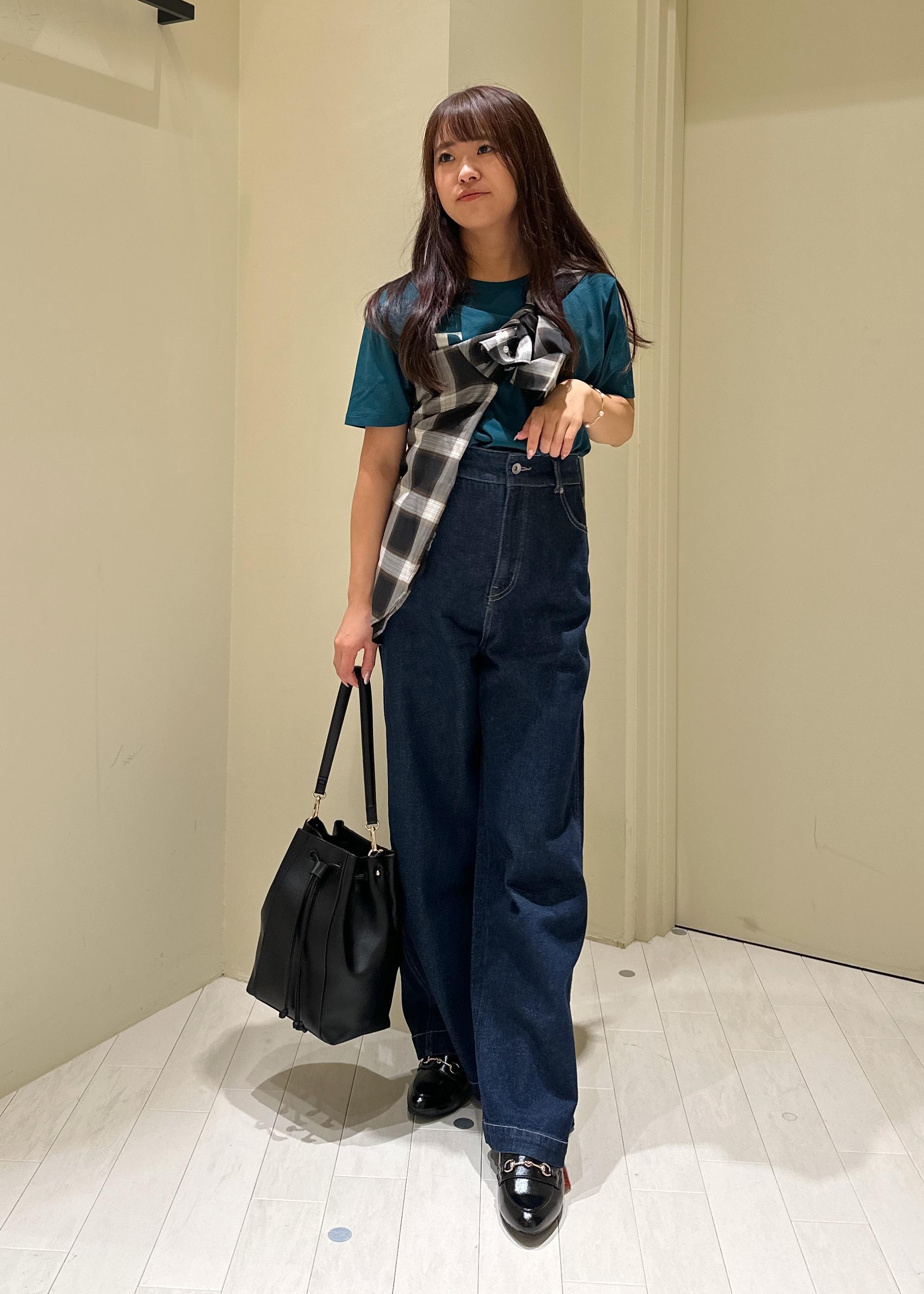 ROPE' PICNICの【UVカット・接触冷感・汗染み加工】フロッキーロゴTシャツを使ったコーディネートを紹介します。｜Rakuten Fashion(楽天ファッション／旧楽天ブランドアベニュー)6142461