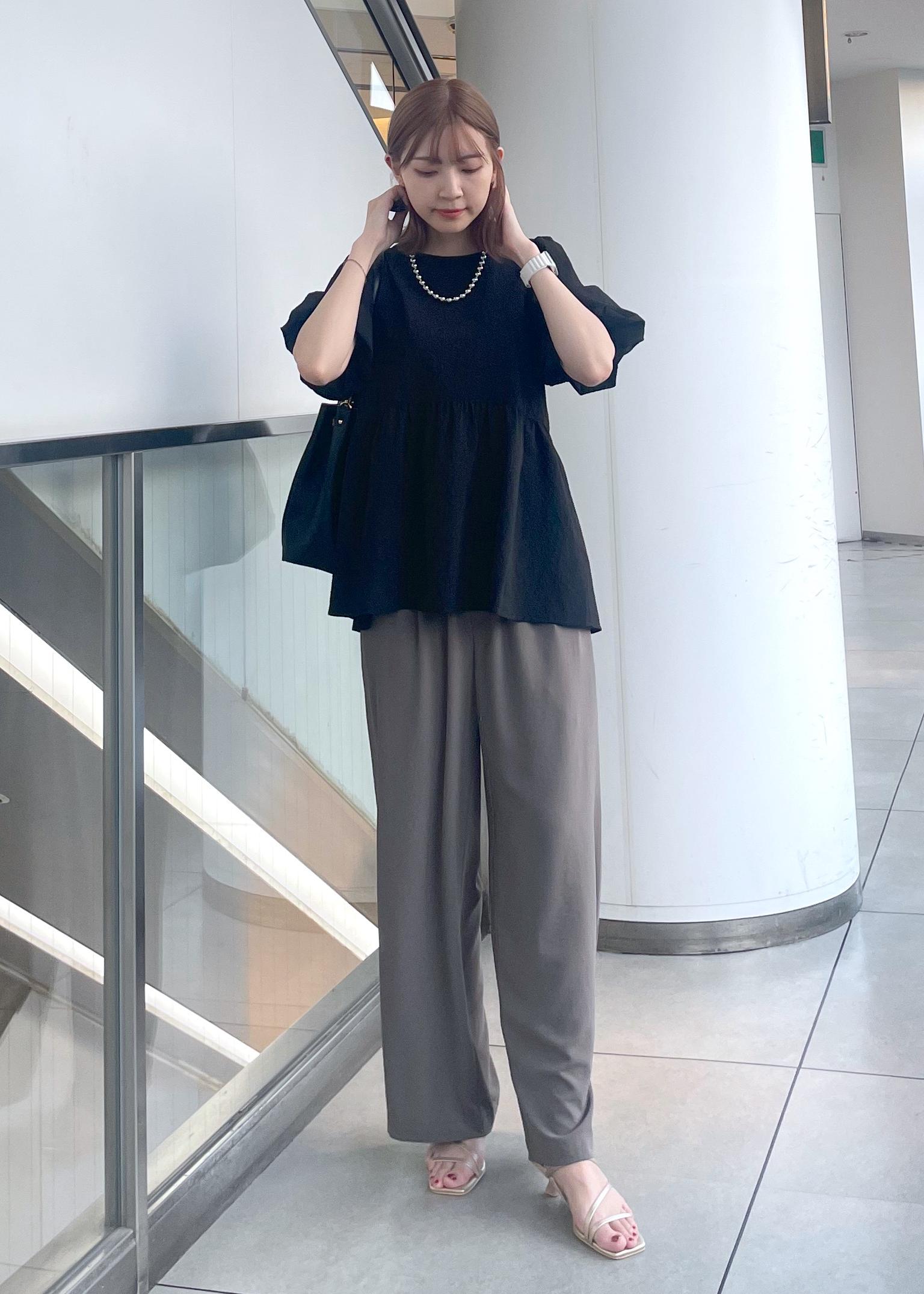 ROPE' PICNICのジョガーイージーワイドパンツ/セットアップ対応を使ったコーディネートを紹介します。｜Rakuten Fashion(楽天ファッション／旧楽天ブランドアベニュー)6142394