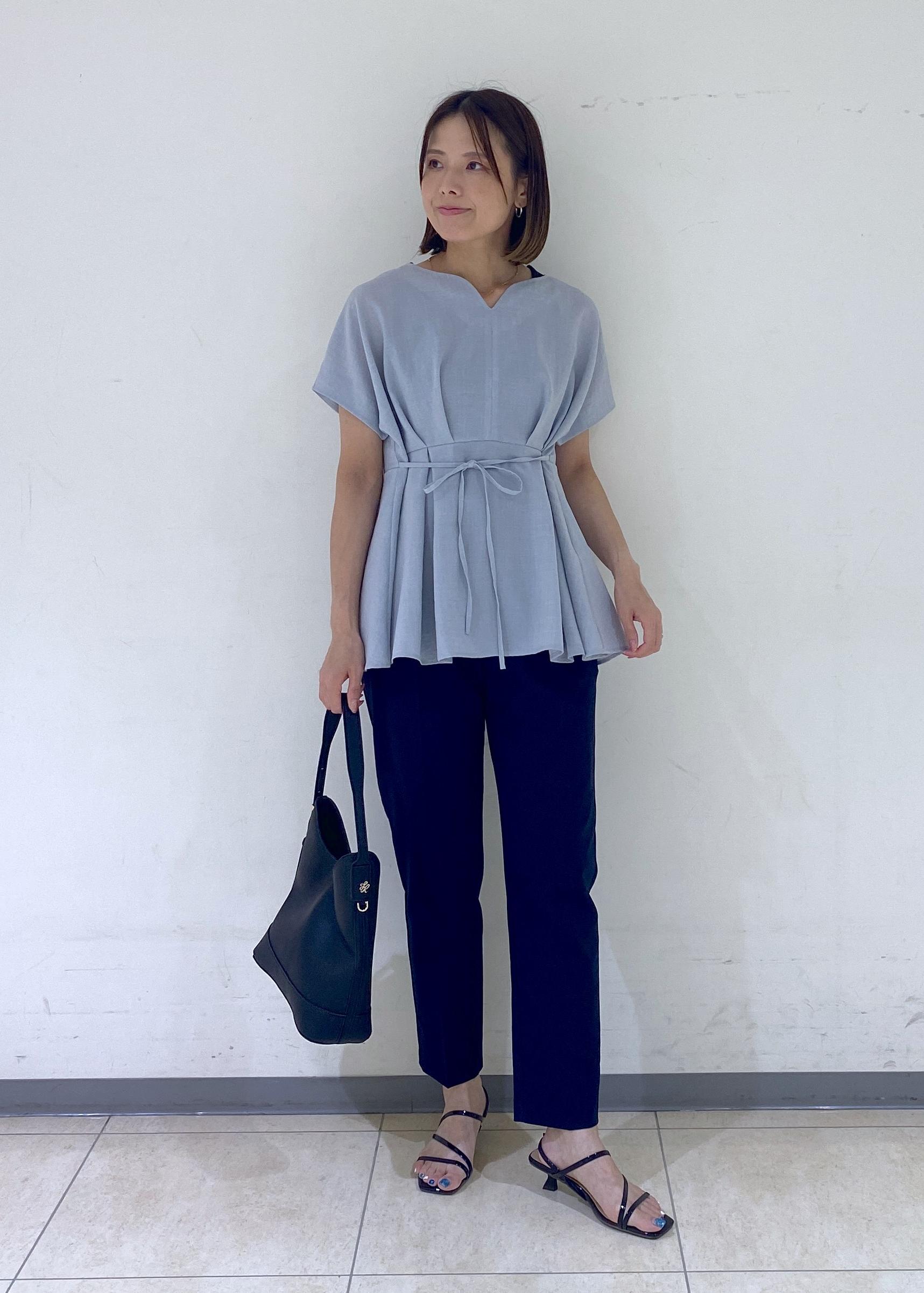 ROPE' PICNICの【接触冷感】ハートネックペプラムブラウスを使ったコーディネートを紹介します。｜Rakuten Fashion(楽天ファッション／旧楽天ブランドアベニュー)6142509