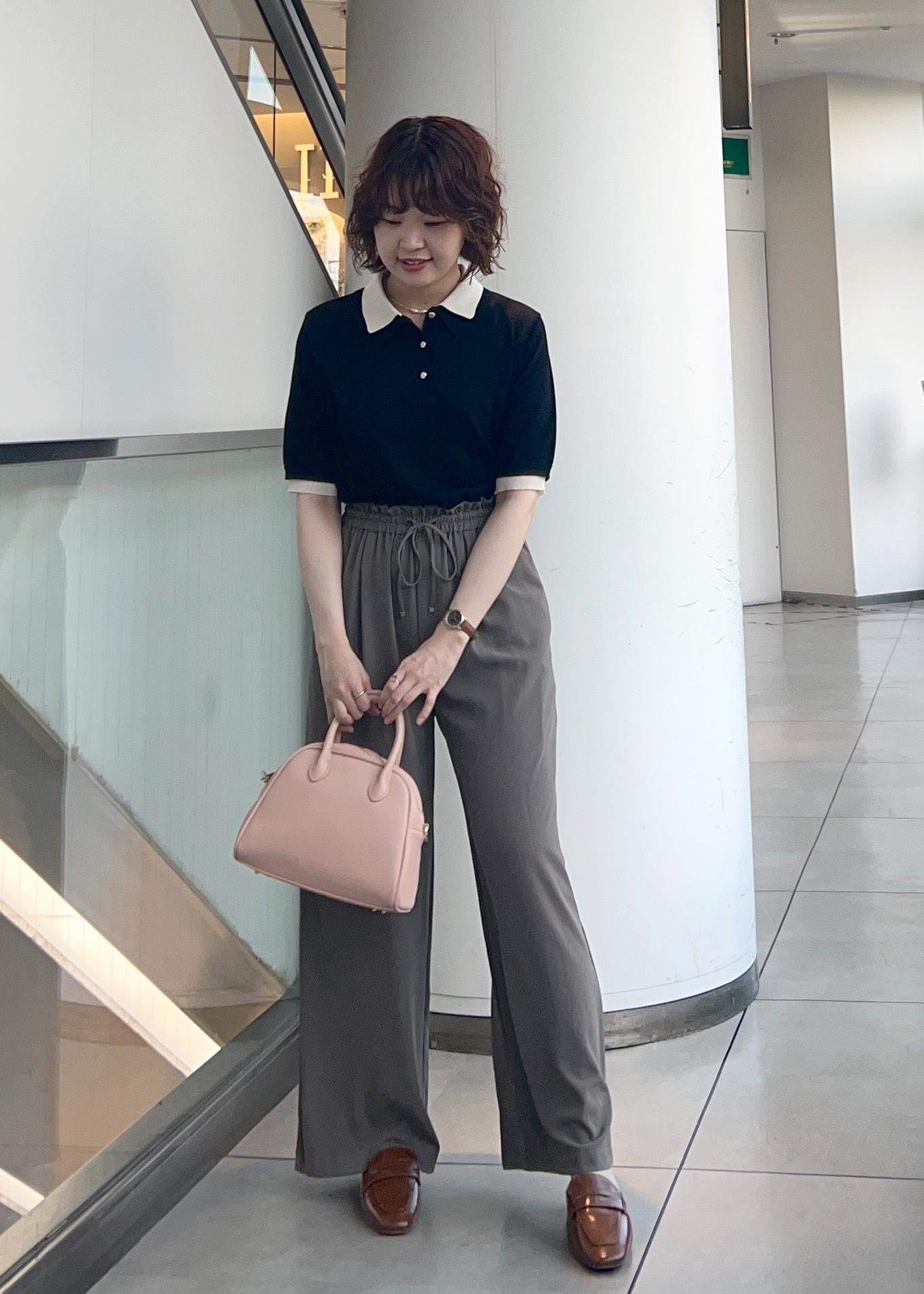 ROPE' PICNICのジョガーイージーワイドパンツ/セットアップ対応を使ったコーディネートを紹介します。｜Rakuten Fashion(楽天ファッション／旧楽天ブランドアベニュー)6142510