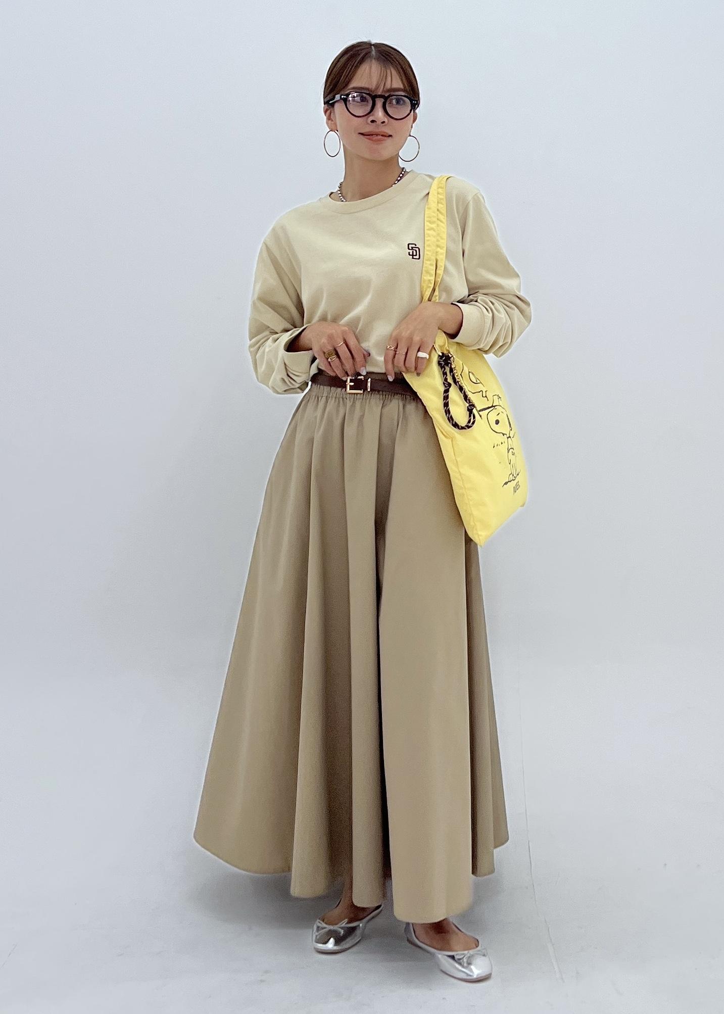 ROPE' PICNICの【PEANUTS*MLB COLLECTION by ROPE' PICNIC】ロングスリーブTeeを使ったコーディネートを紹介します。｜Rakuten Fashion(楽天ファッション／旧楽天ブランドアベニュー)6142473