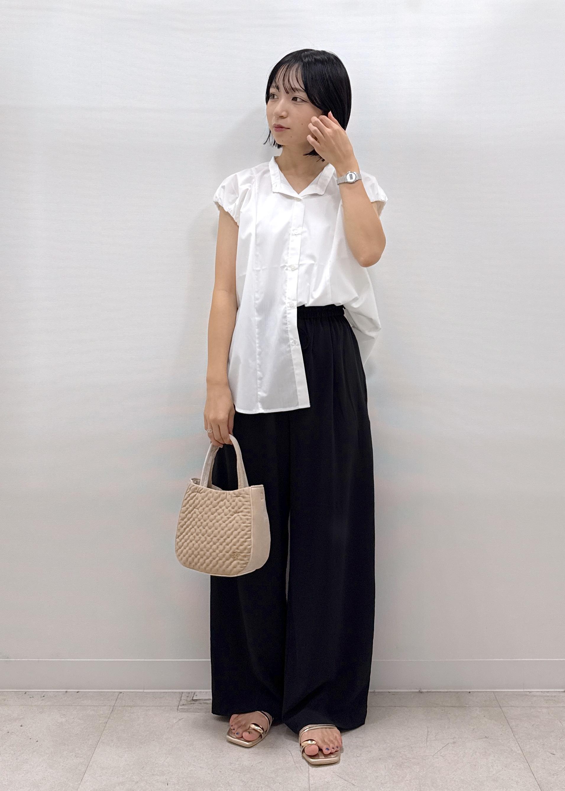 ROPE' PICNICの着丈が選べるバルーンスリーブシャツブラウス/イージーケアを使ったコーディネートを紹介します。｜Rakuten Fashion(楽天ファッション／旧楽天ブランドアベニュー)6142478