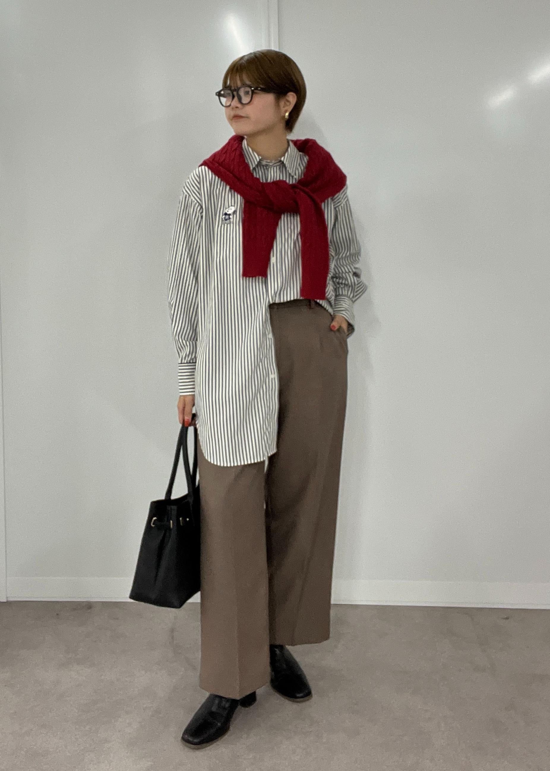 ROPE' PICNICの【PEANUTS*MLB COLLECTION by ROPE' PICNIC】オーバーサイズシャツを使ったコーディネートを紹介します。｜Rakuten Fashion(楽天ファッション／旧楽天ブランドアベニュー)6142345