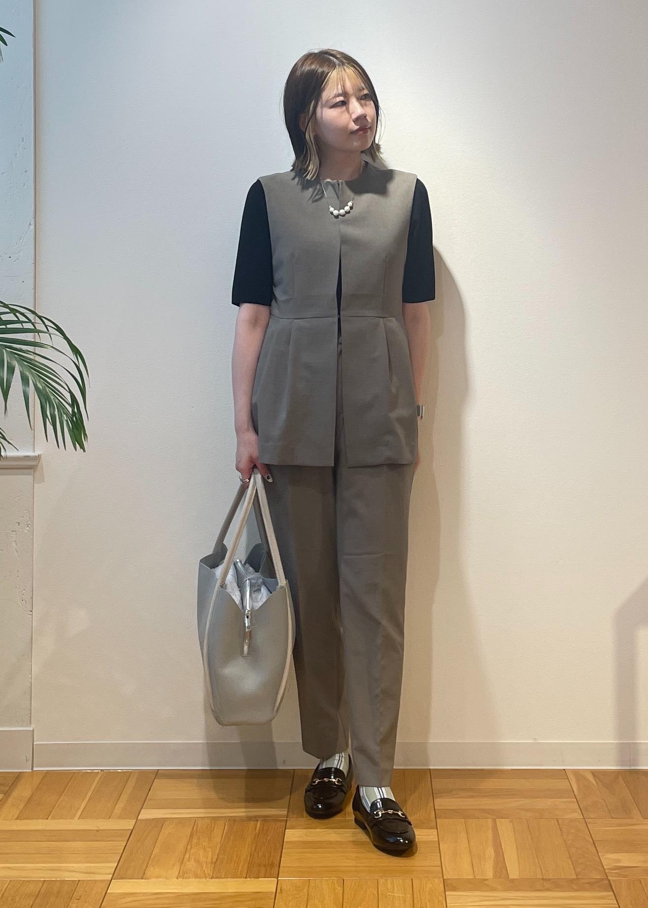 ROPE' PICNICの【UV対応】【リネンライク・シリーズ】ペプラムジレベスト/通勤・セットアップ対応を使ったコーディネートを紹介します。｜Rakuten Fashion(楽天ファッション／旧楽天ブランドアベニュー)6142346