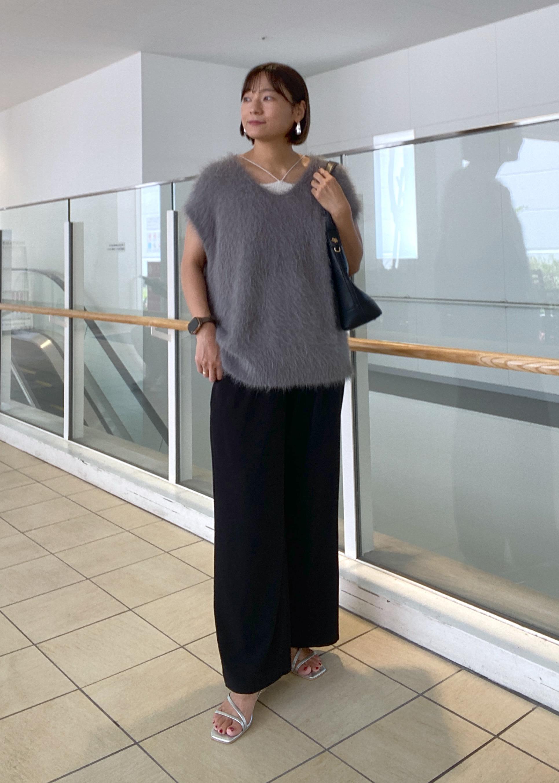 ROPE' PICNICのジョガーイージーワイドパンツ/セットアップ対応を使ったコーディネートを紹介します。｜Rakuten Fashion(楽天ファッション／旧楽天ブランドアベニュー)6142532