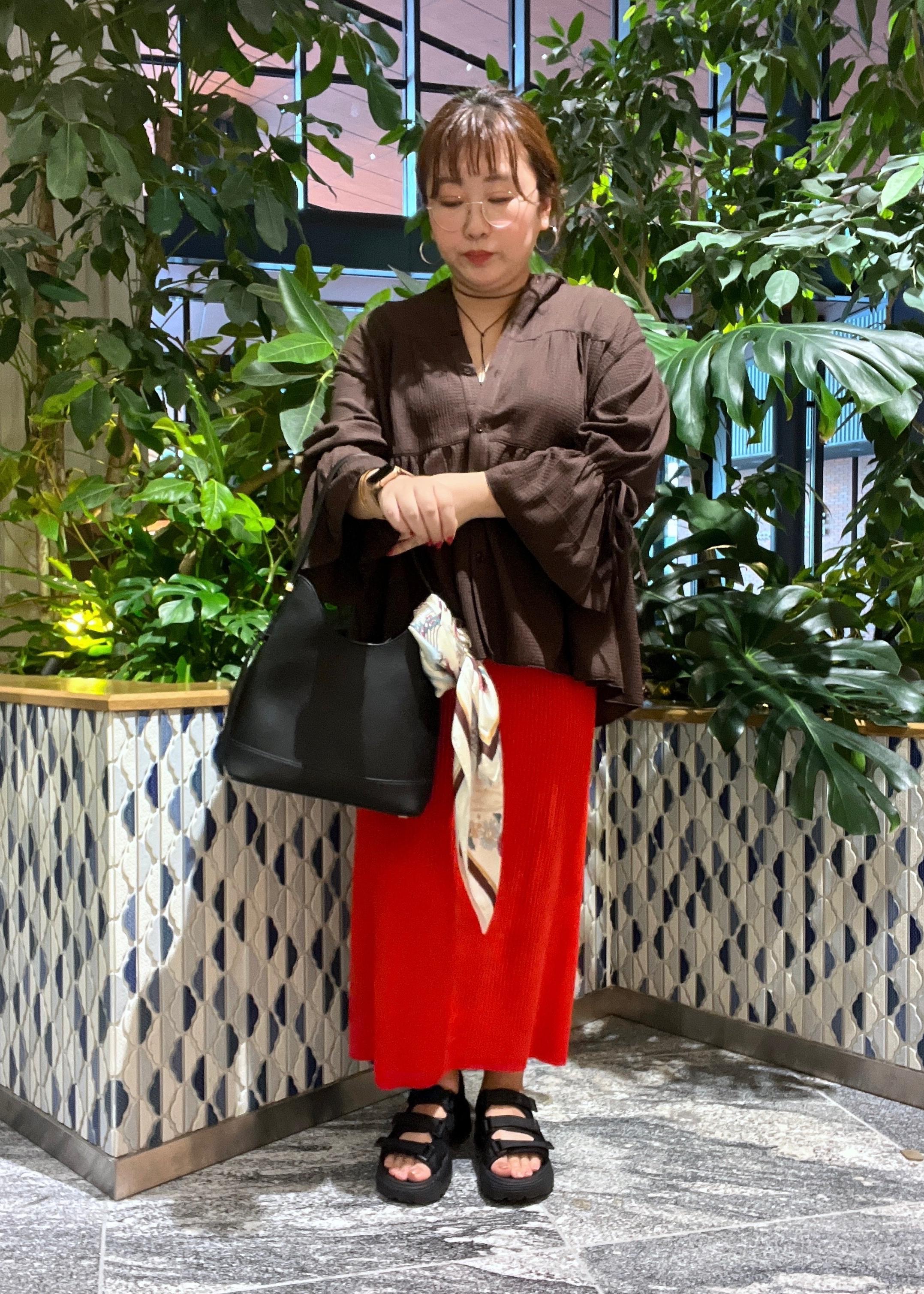 ROPE' PICNICの【新色追加】小柄さん向けサイズあり/トタンテレコアイラインスカートを使ったコーディネートを紹介します。｜Rakuten Fashion(楽天ファッション／旧楽天ブランドアベニュー)6142534