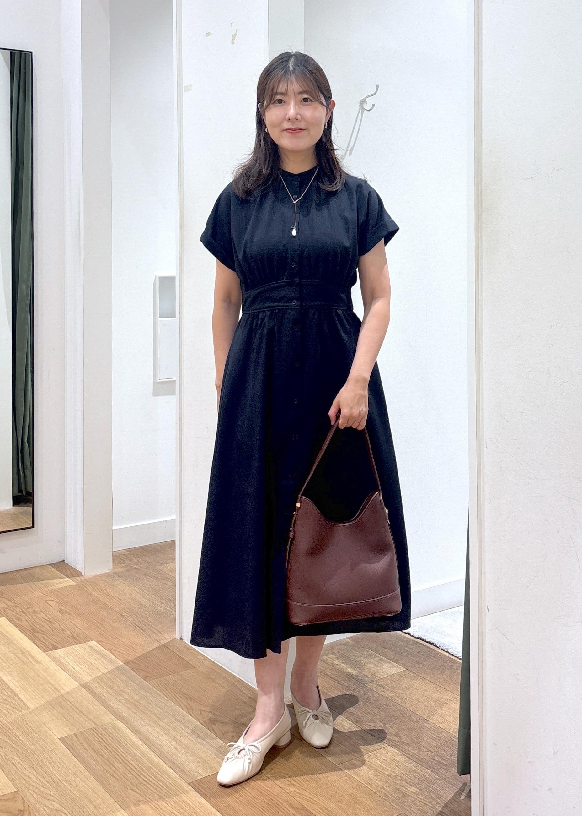 ROPE' PICNICのフレンチドルマンワンピースを使ったコーディネートを紹介します。｜Rakuten Fashion(楽天ファッション／旧楽天ブランドアベニュー)6142539