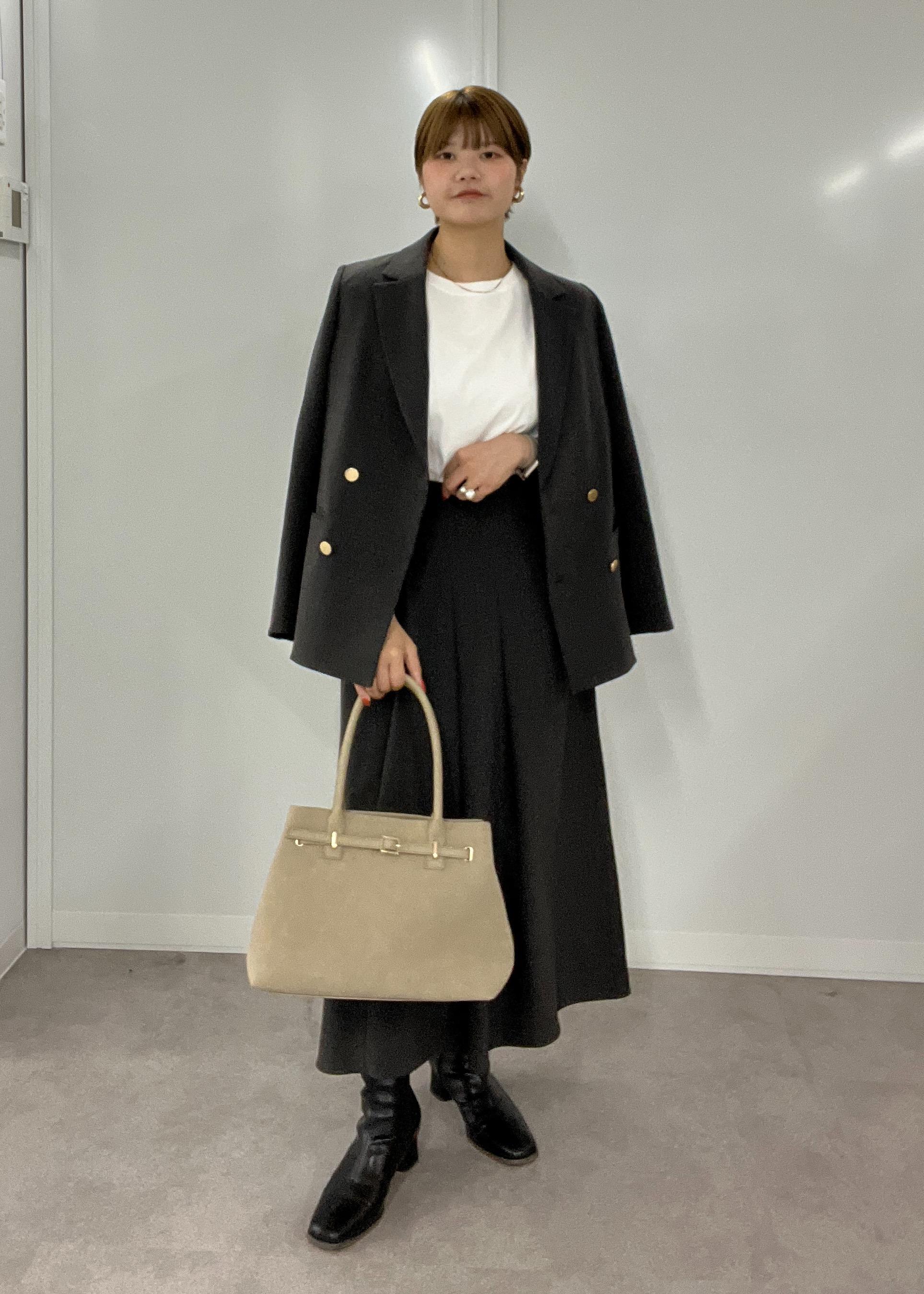 ROPE' PICNICのレディハンサムシリーズ ウールライクタックキルトスカート/セットアップ対応を使ったコーディネートを紹介します。｜Rakuten Fashion(楽天ファッション／旧楽天ブランドアベニュー)6142549