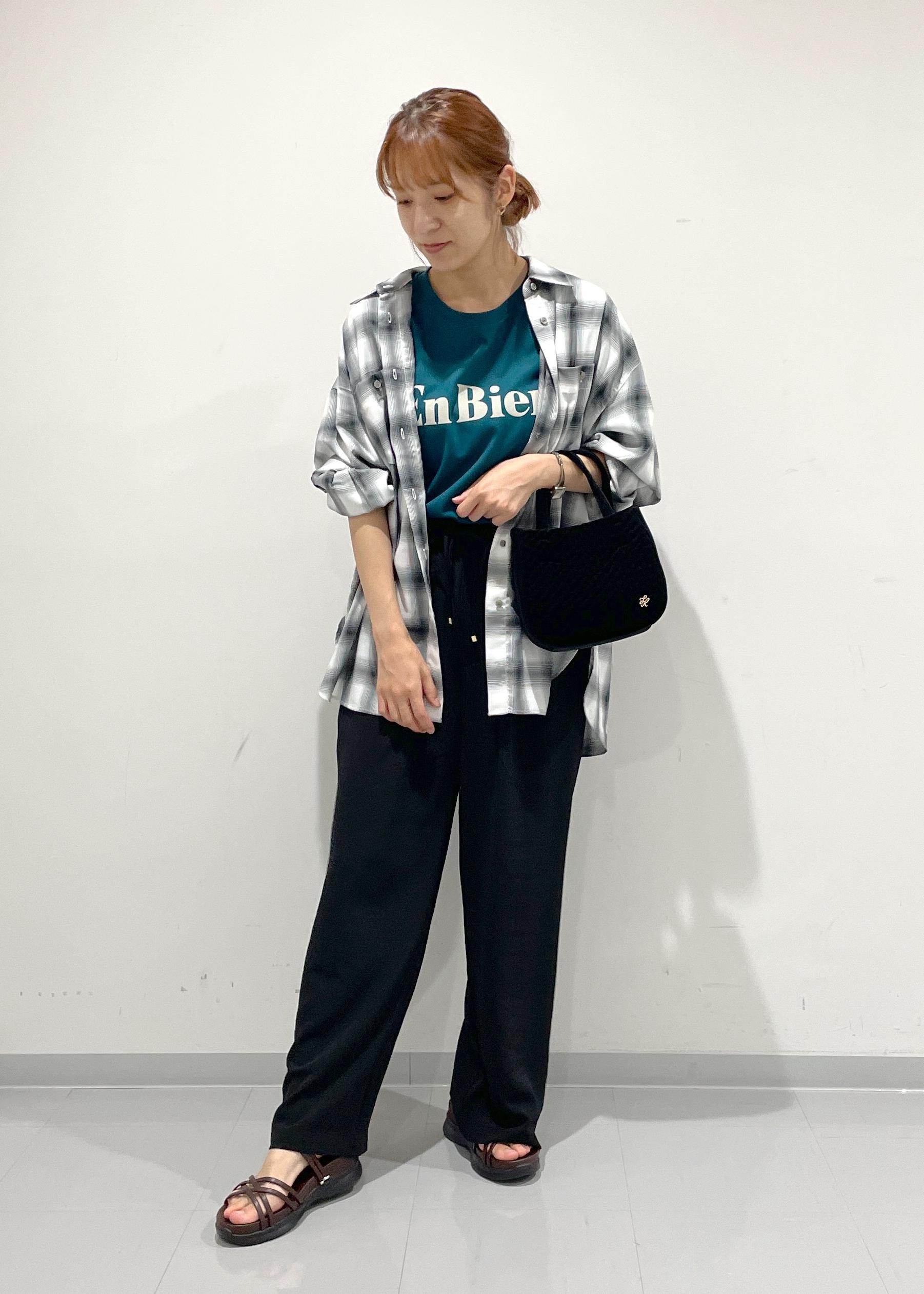 ROPE' PICNICのオンブレチェックシャツ/UVケアを使ったコーディネートを紹介します。｜Rakuten Fashion(楽天ファッション／旧楽天ブランドアベニュー)6142568