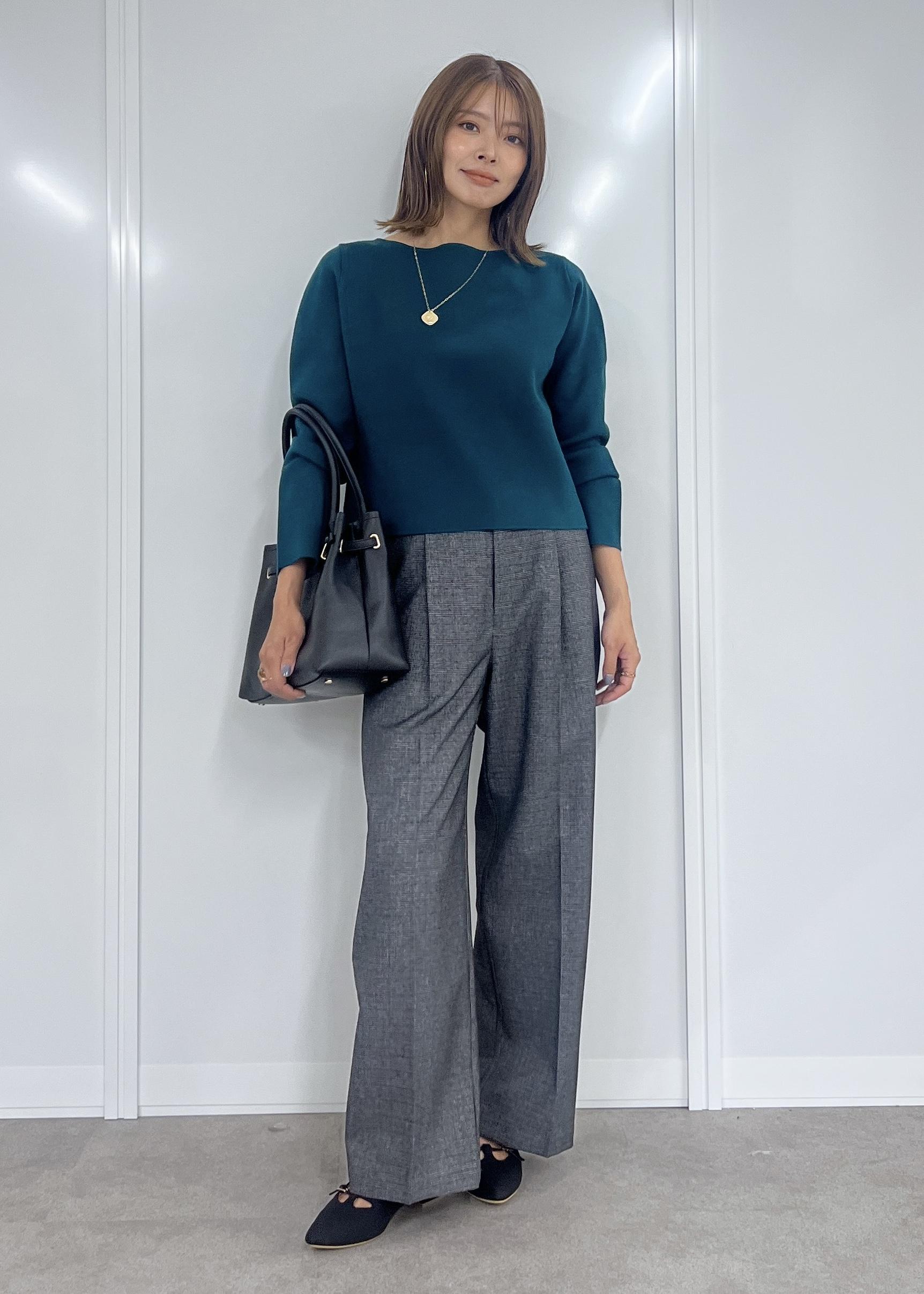 ROPE' PICNICの【洗濯機OK】ミラノリブニットプルオーバーを使ったコーディネートを紹介します。｜Rakuten Fashion(楽天ファッション／旧楽天ブランドアベニュー)6142569