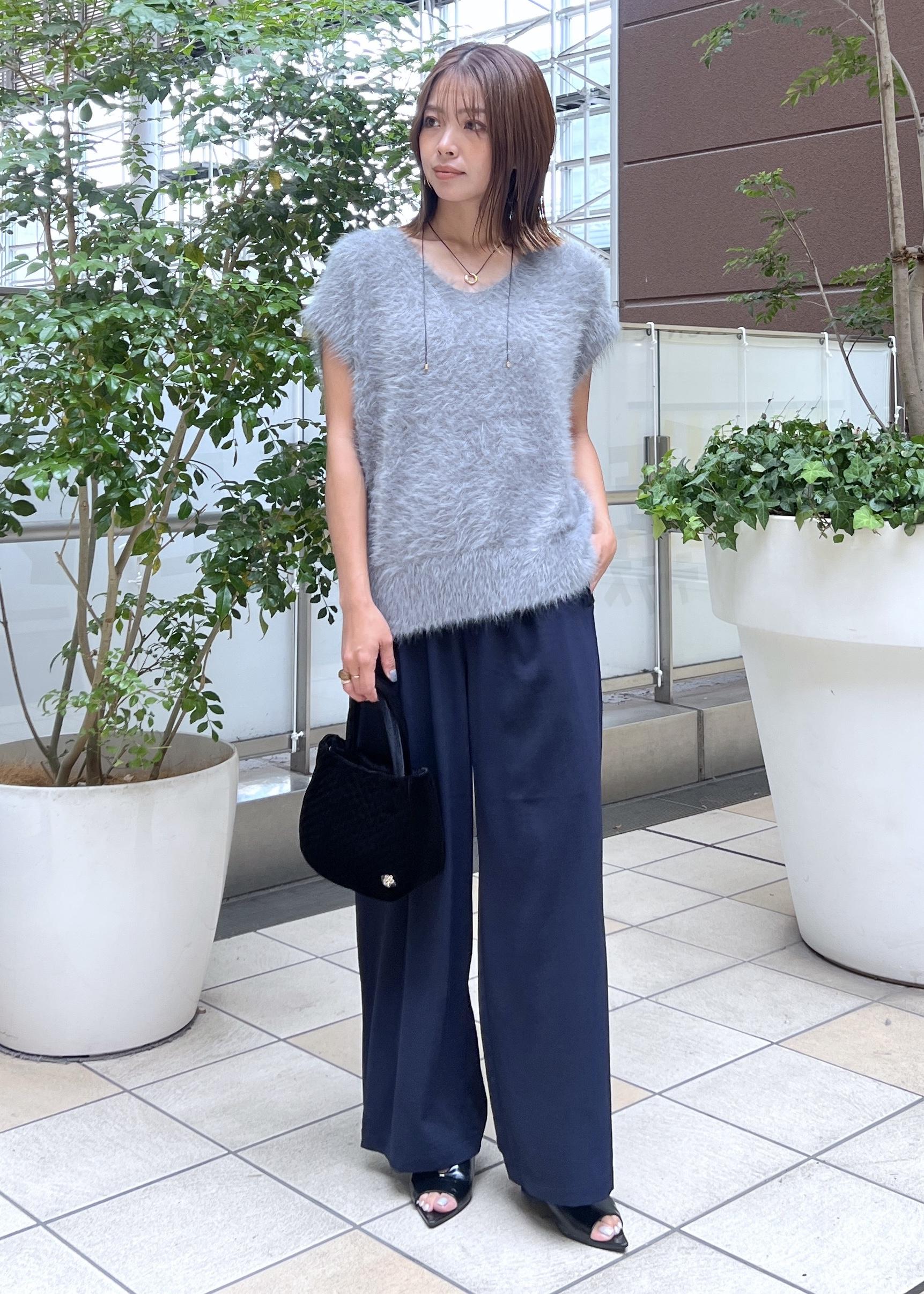 ROPE' PICNICのジョガーイージーワイドパンツ/セットアップ対応を使ったコーディネートを紹介します。｜Rakuten Fashion(楽天ファッション／旧楽天ブランドアベニュー)6142571