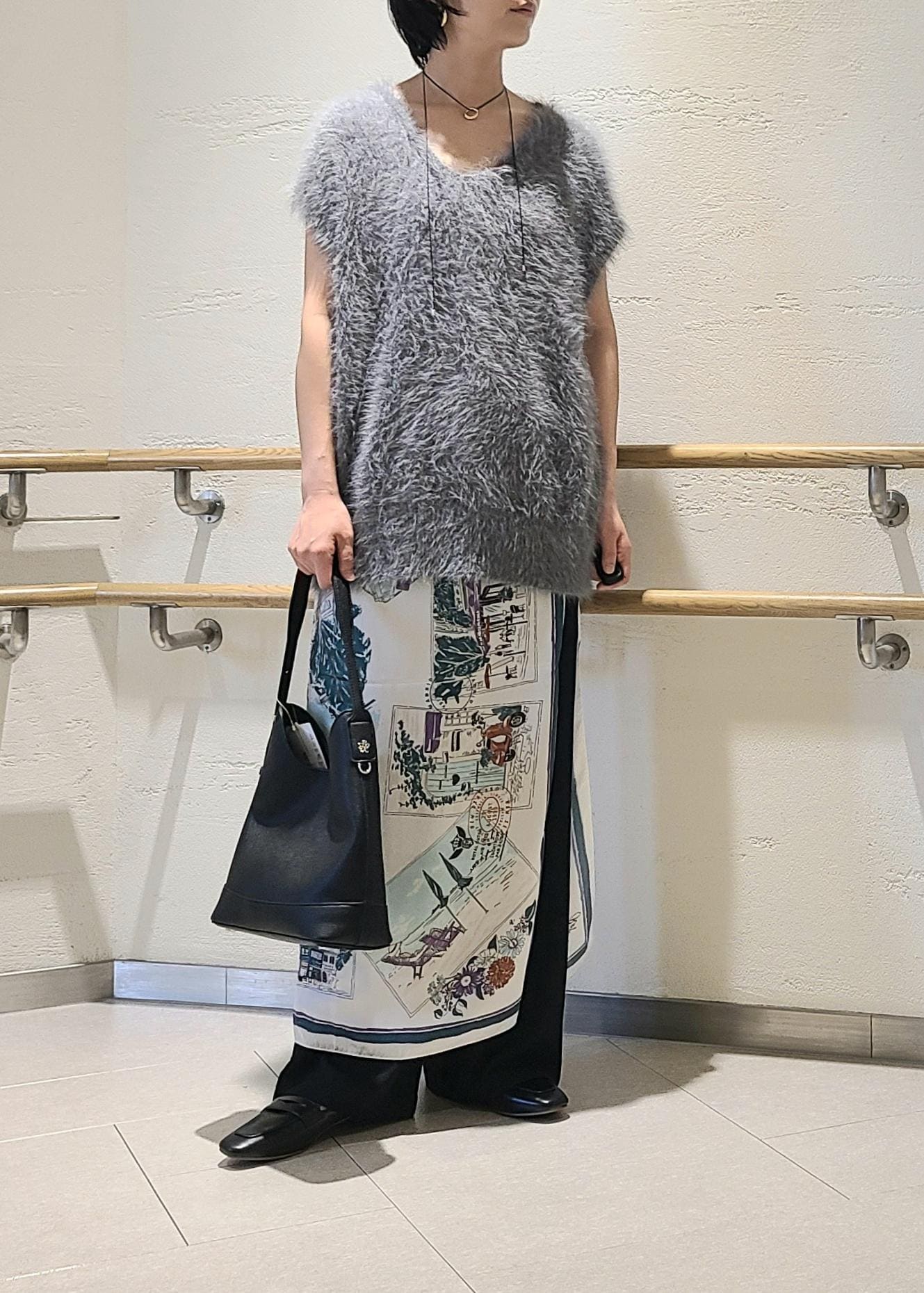 ROPE' PICNICのジョガーイージーワイドパンツ/セットアップ対応を使ったコーディネートを紹介します。｜Rakuten Fashion(楽天ファッション／旧楽天ブランドアベニュー)6142629