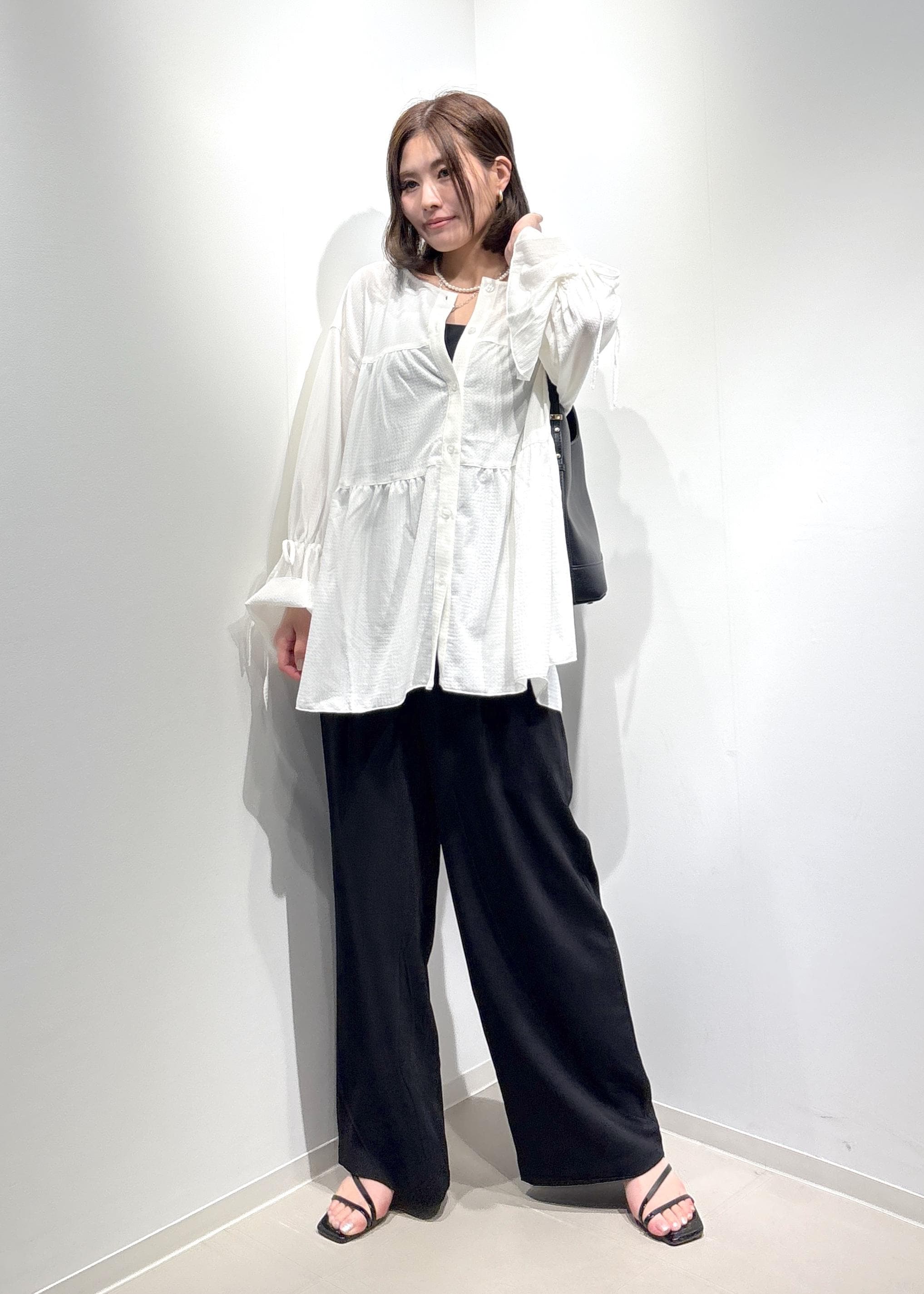 ROPE' PICNICの【羽織にもなる】シアーワッシャーブラウスカーディガンを使ったコーディネートを紹介します。｜Rakuten Fashion(楽天ファッション／旧楽天ブランドアベニュー)6142631