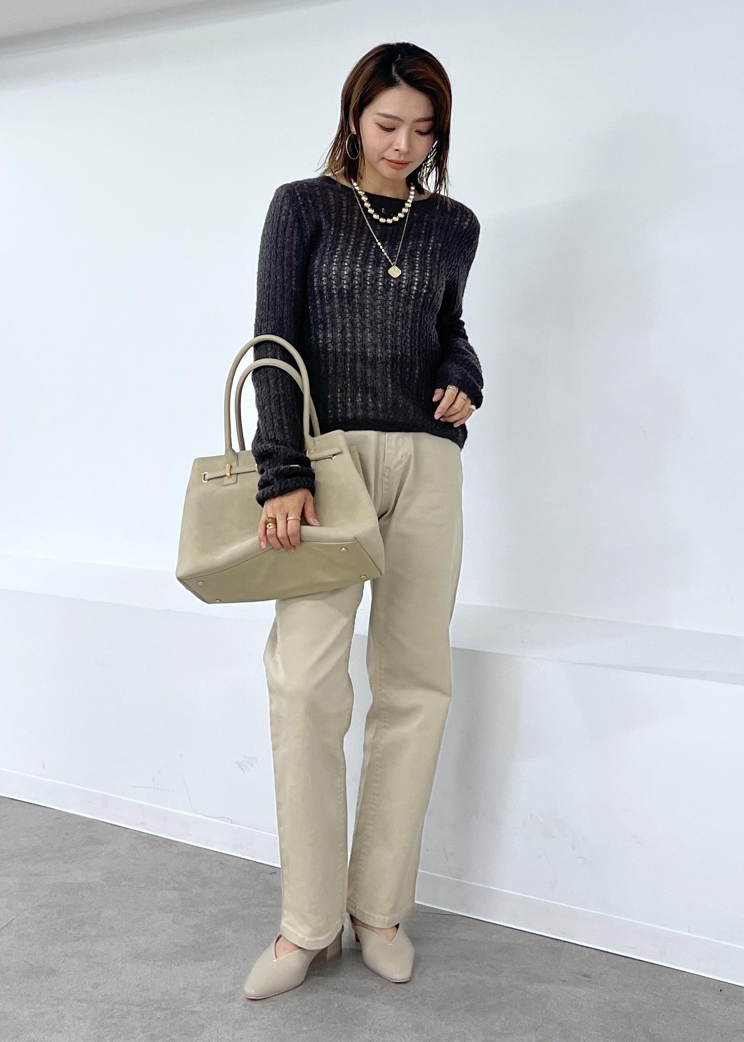 ROPE' PICNICのレース編みメッシュニットカーディガンを使ったコーディネートを紹介します。｜Rakuten Fashion(楽天ファッション／旧楽天ブランドアベニュー)6142671